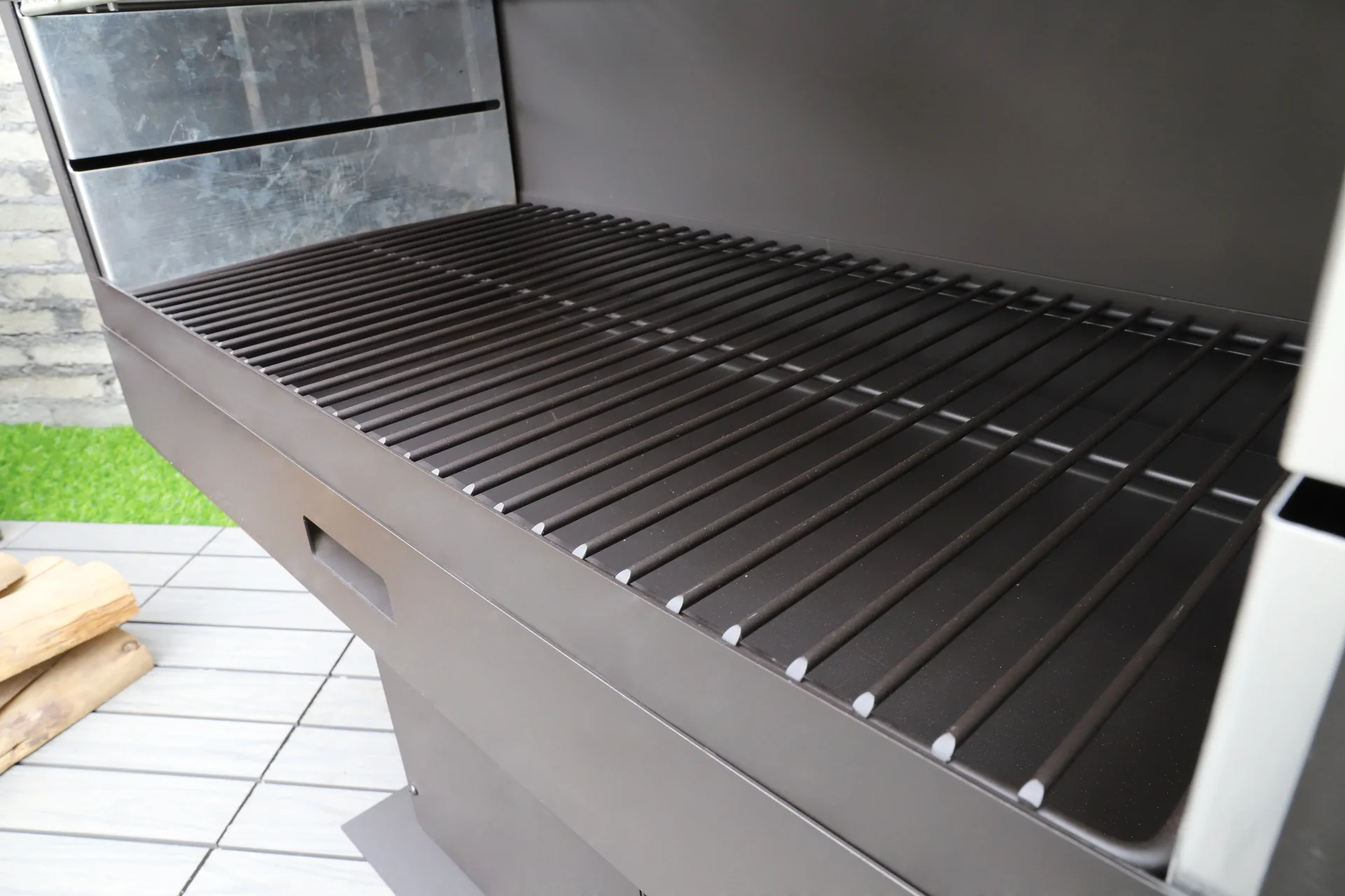 Grill und Kaminofen schwarz - 5