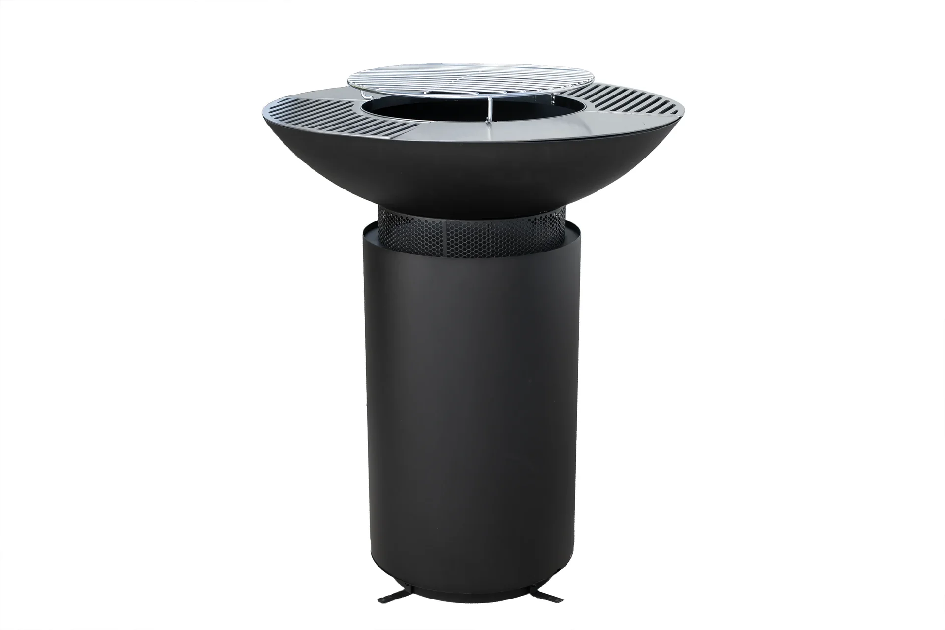 Grill, Plancha und Feuerplatte schwarz - 2