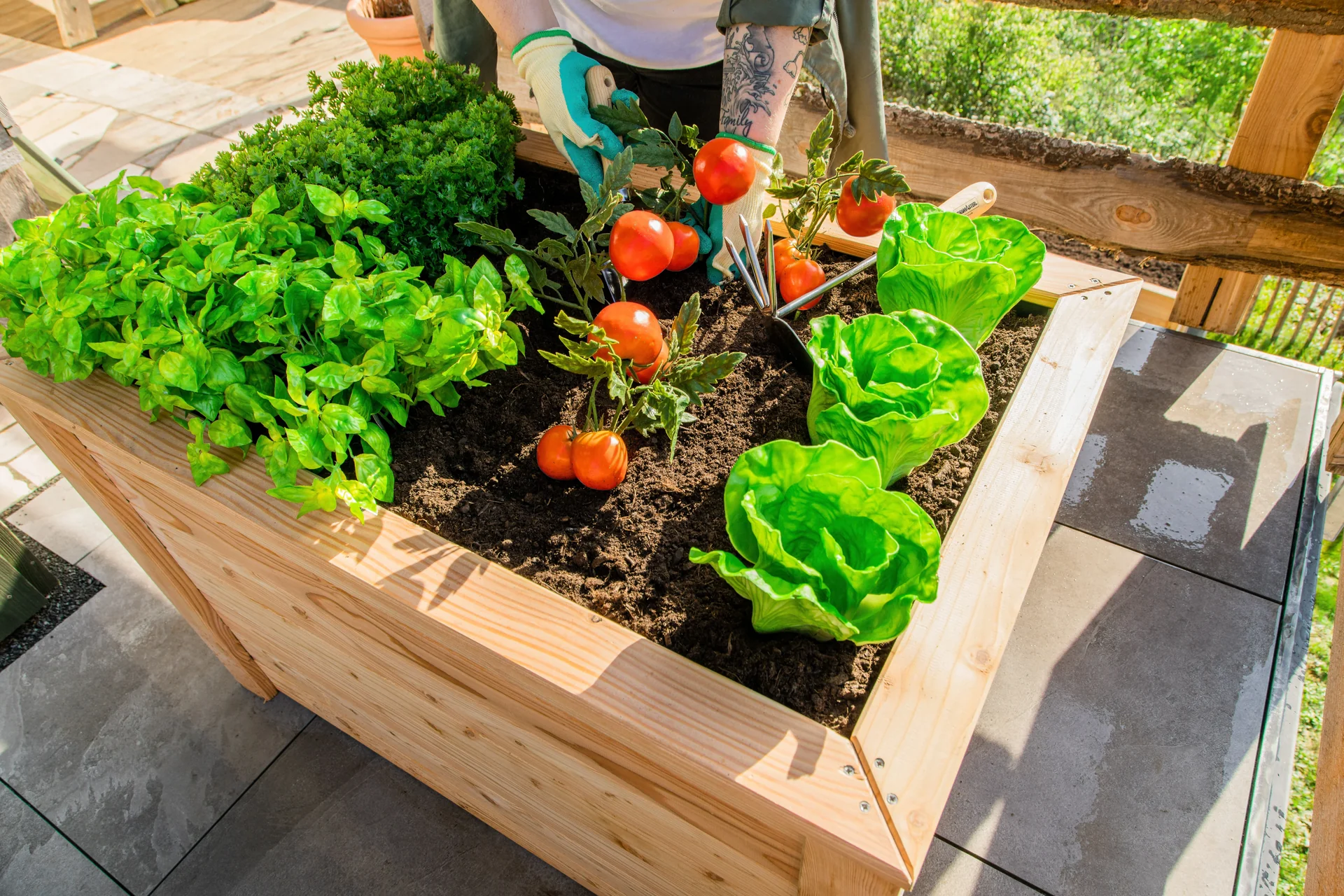 Hochbeet Lärche 100 - 5