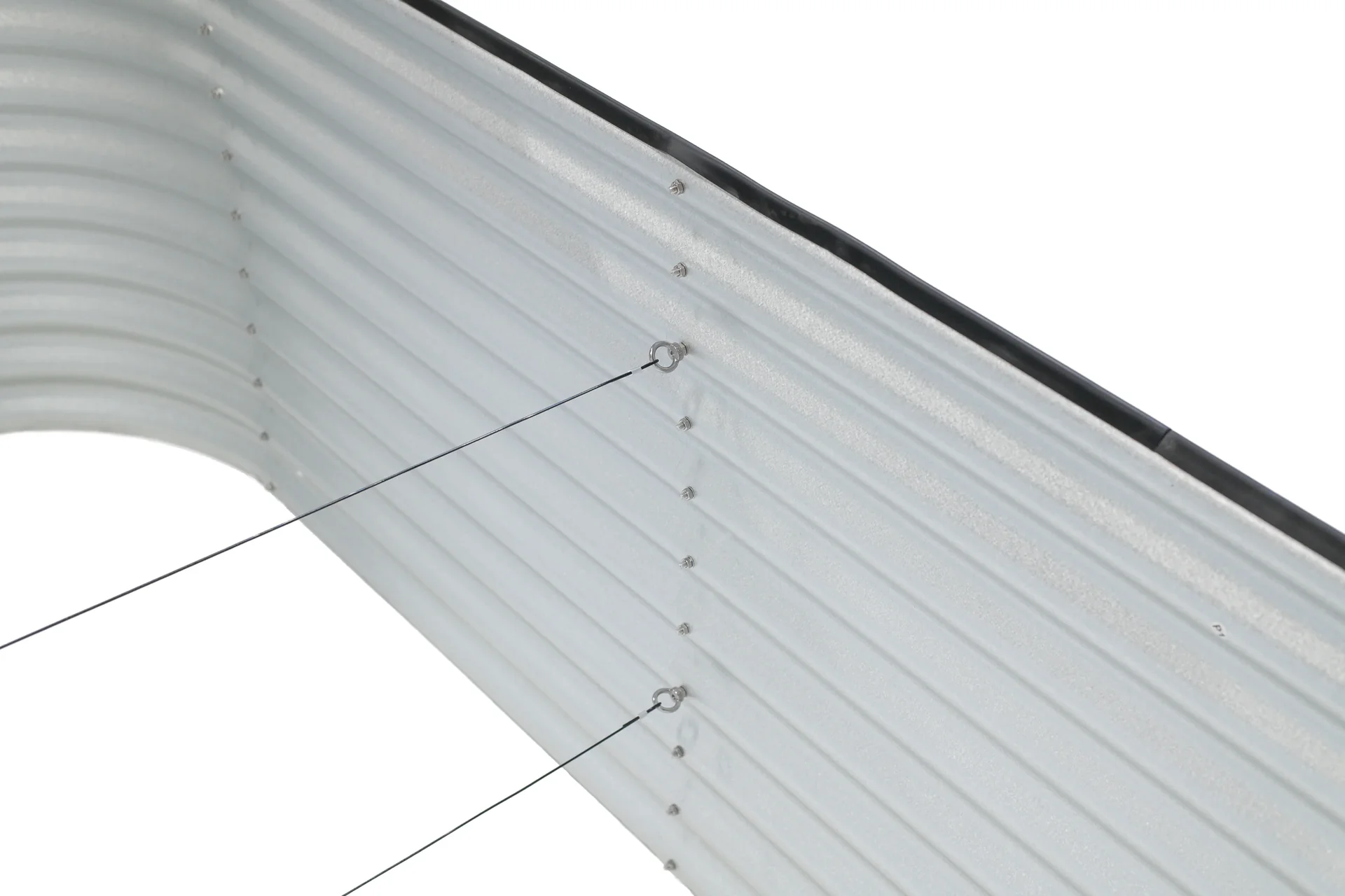 Metall Hochbeet Oval 160 cm - 1