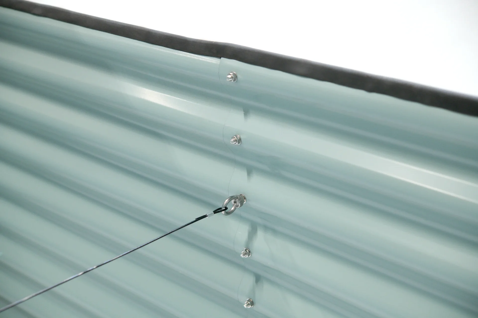 Metall Hochbeet Oval 240 cm - 1