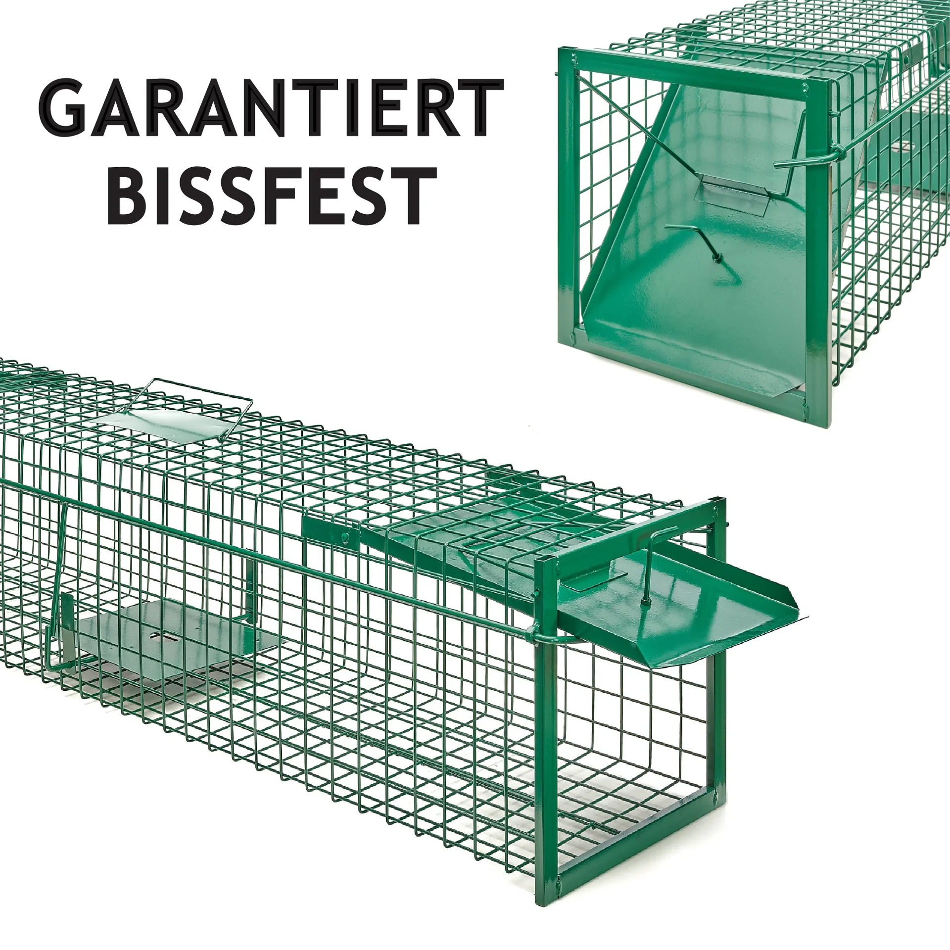 Lebendfalle 120cm schräg - 0