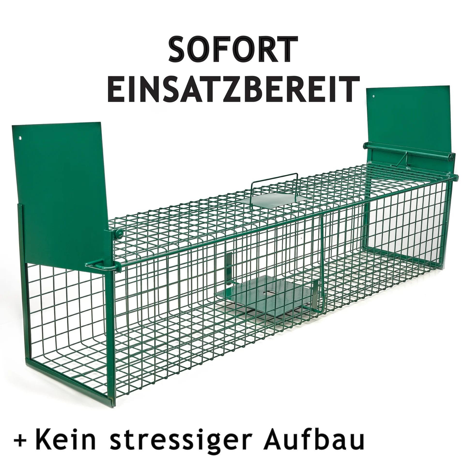 Lebendfalle 120cm gerade - 2