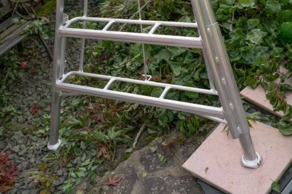 3-Holm-Gartenleiter, 330 cm, höhenverstellbar - 4