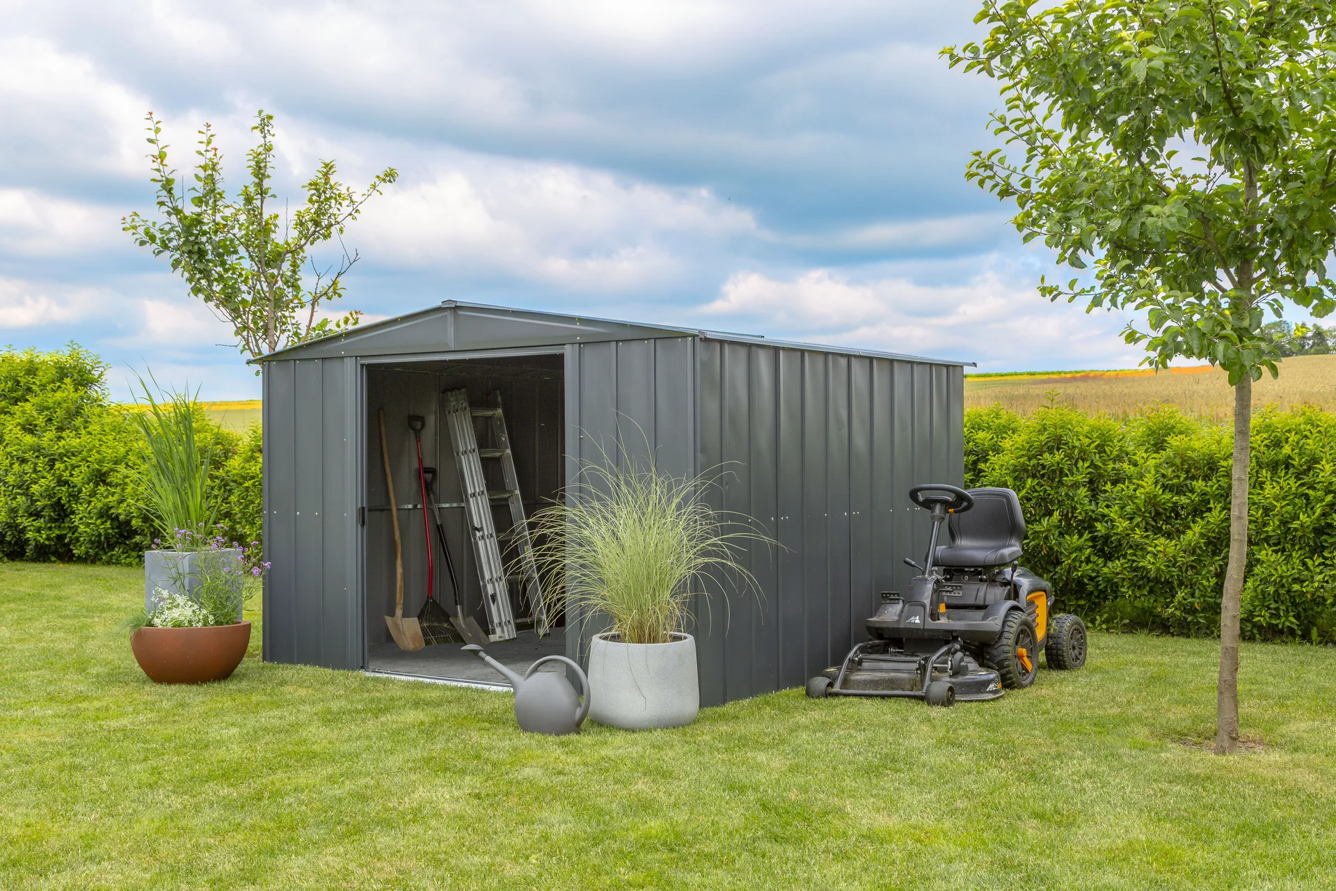 Metallgerätehaus 10x10 - 6