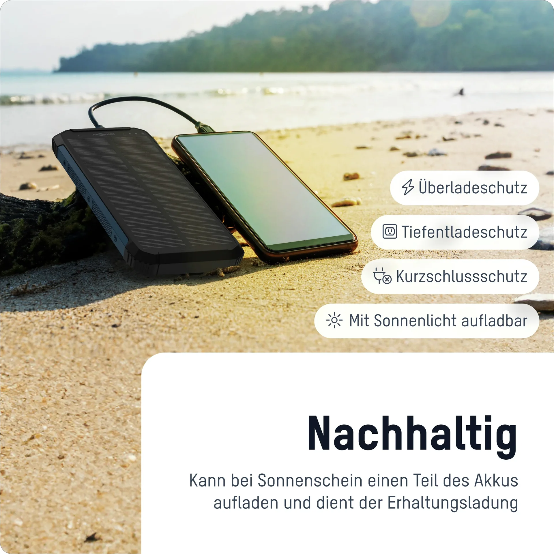 Outdoor Powerbank PB212W LED - 1