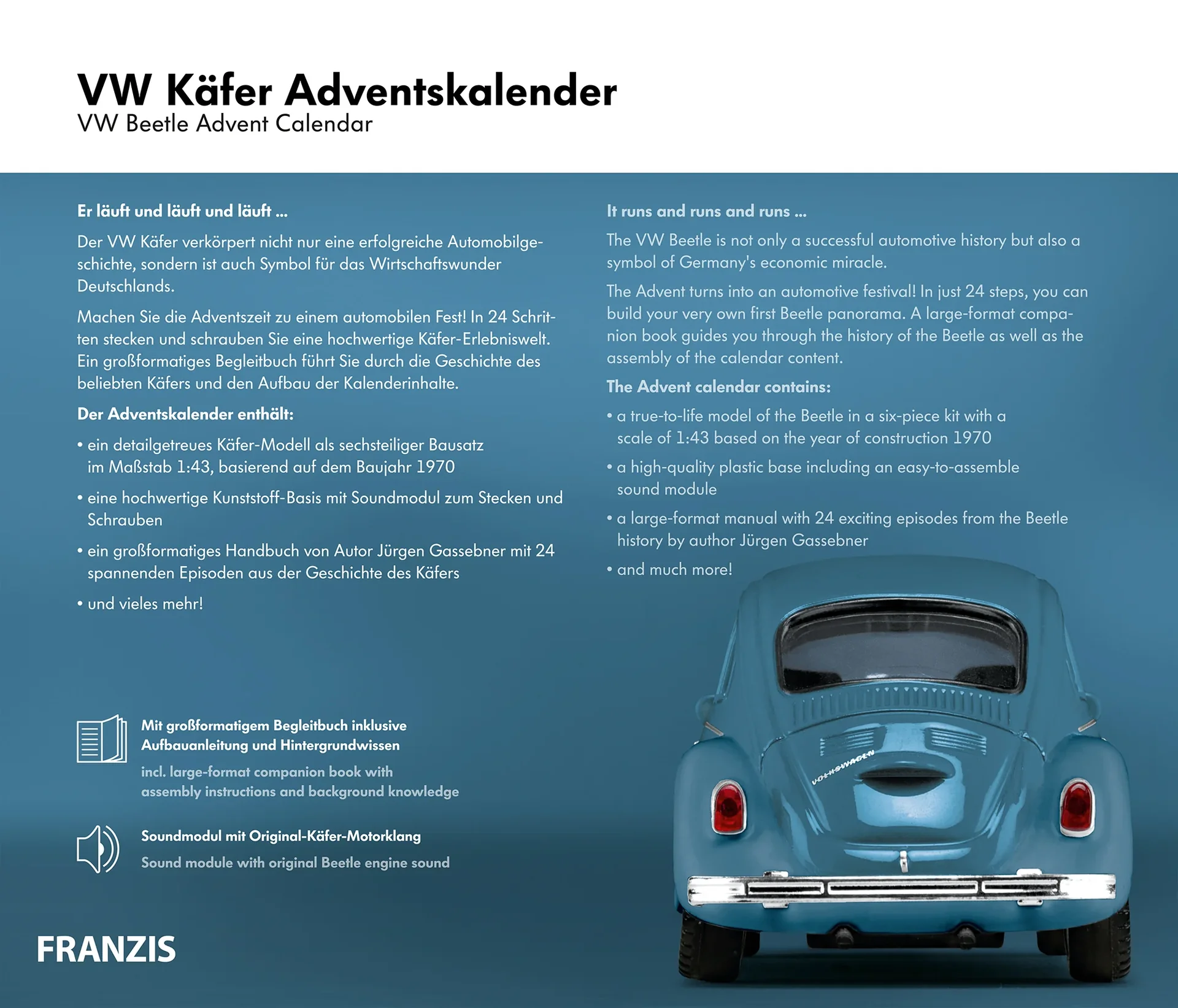 Adventskalender VW Käfer - 0