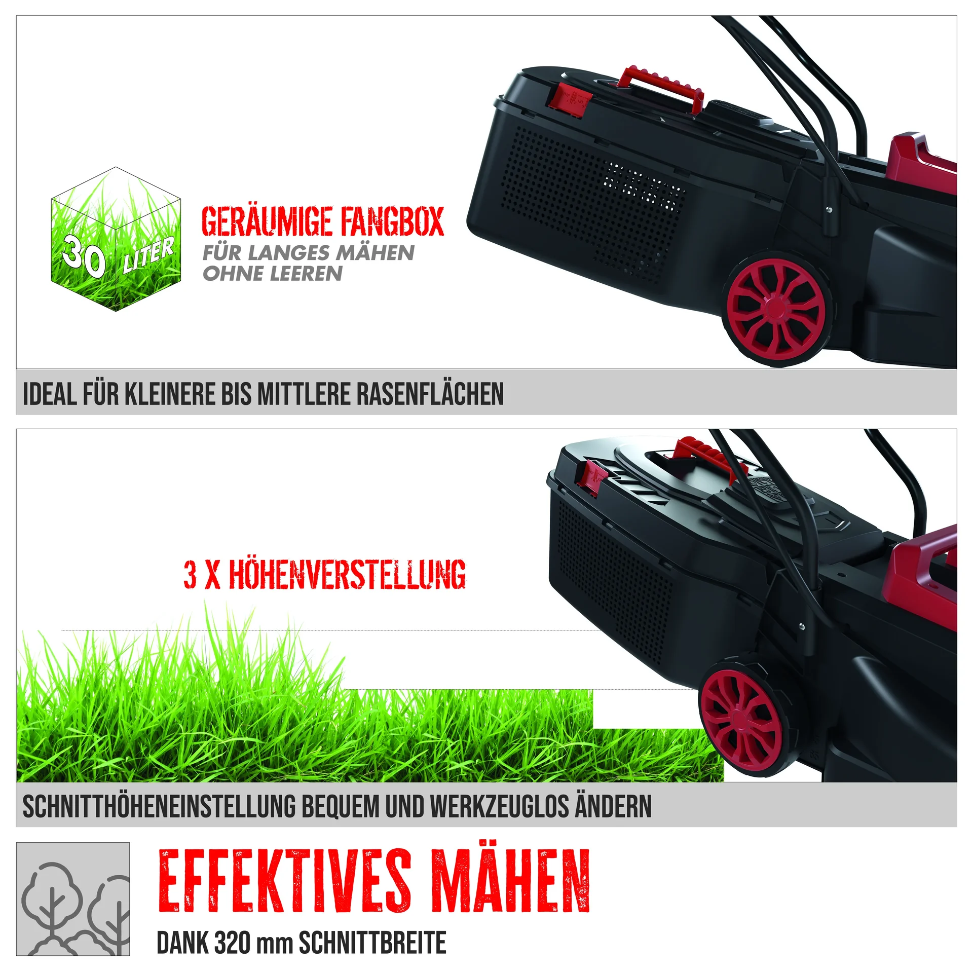 Elektro Rasenmäher 320/1300 - 4