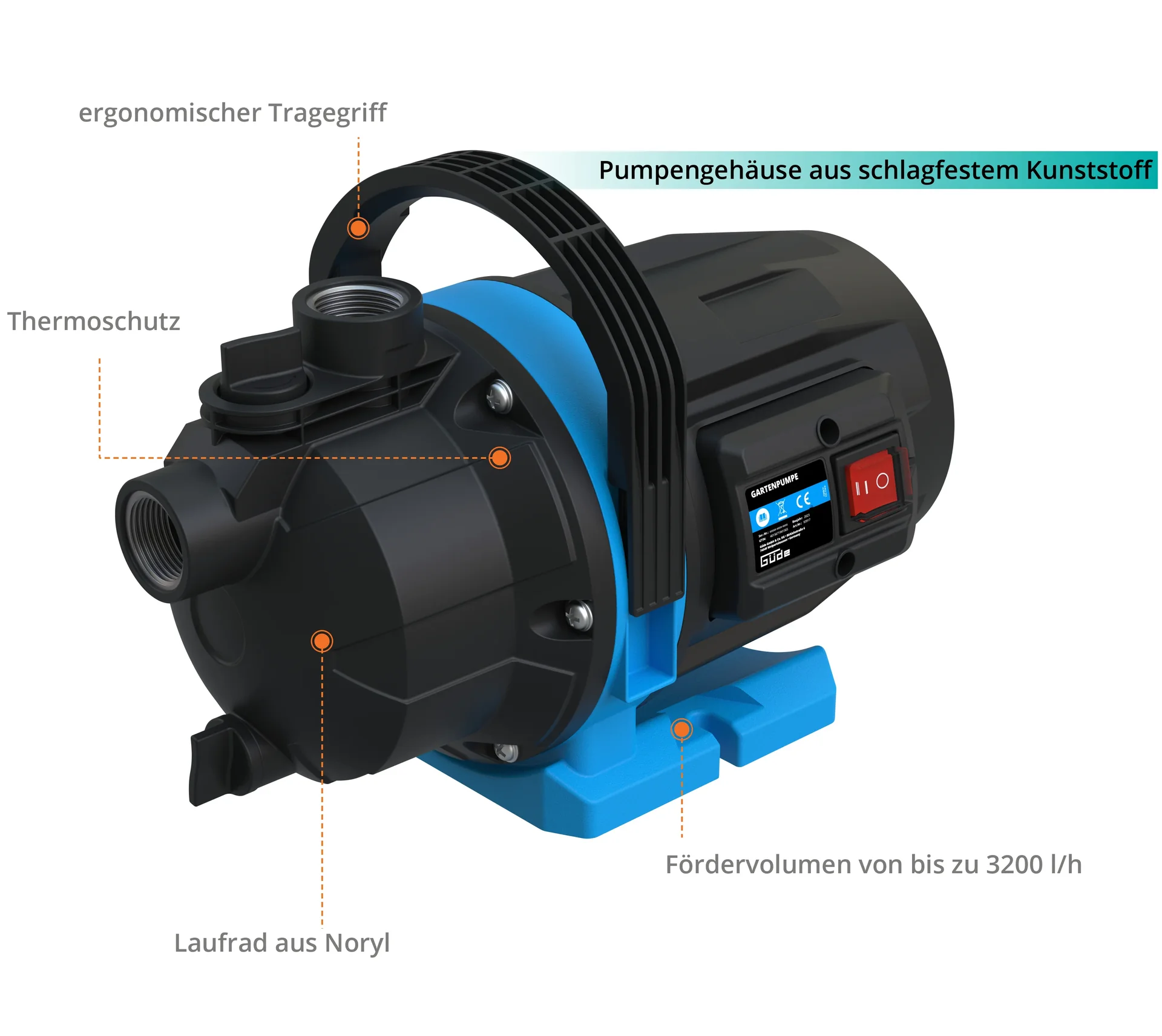 Gartenpumpe GP 6035 - 0