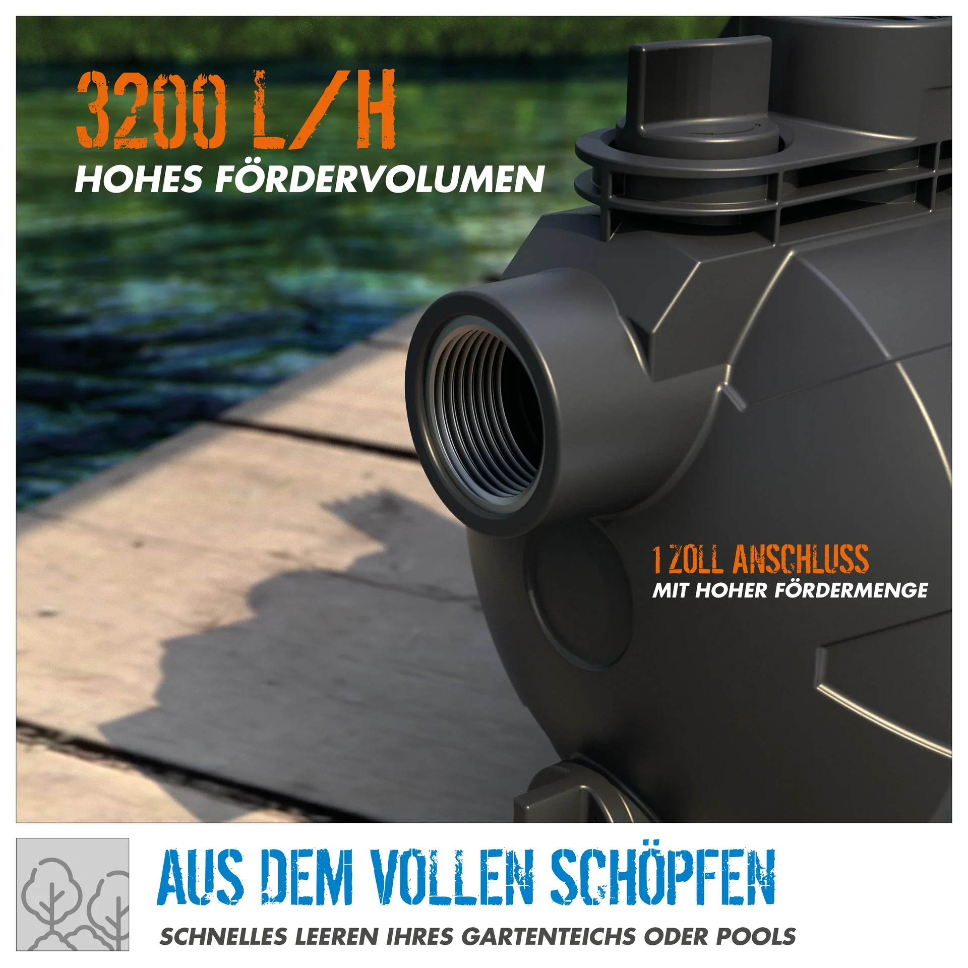 Gartenpumpe GP 6035 - 5