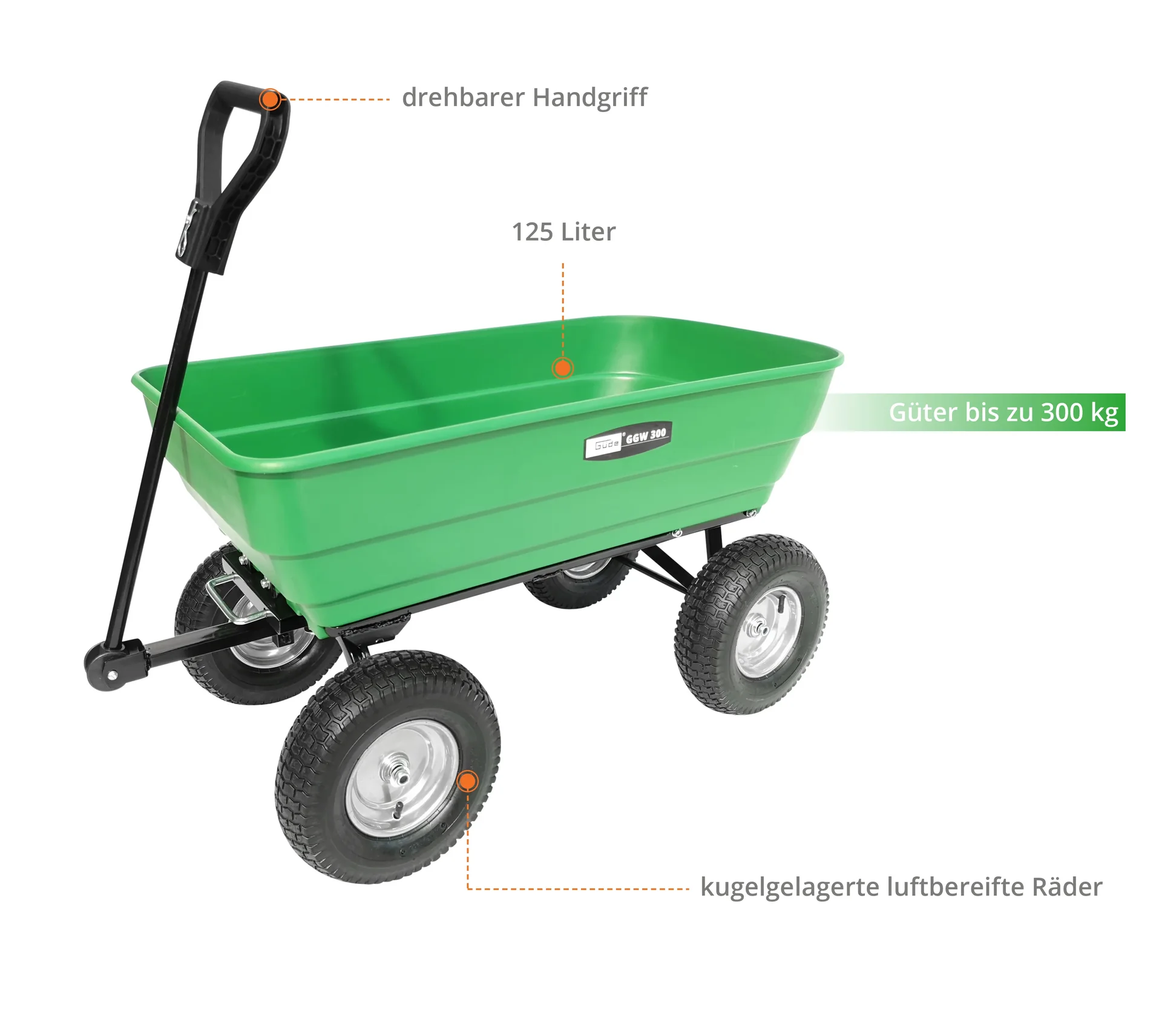 Gartenwagen GGW 300 - 0