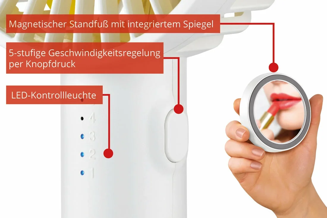 Handventilator Breezy II, weiß - 2