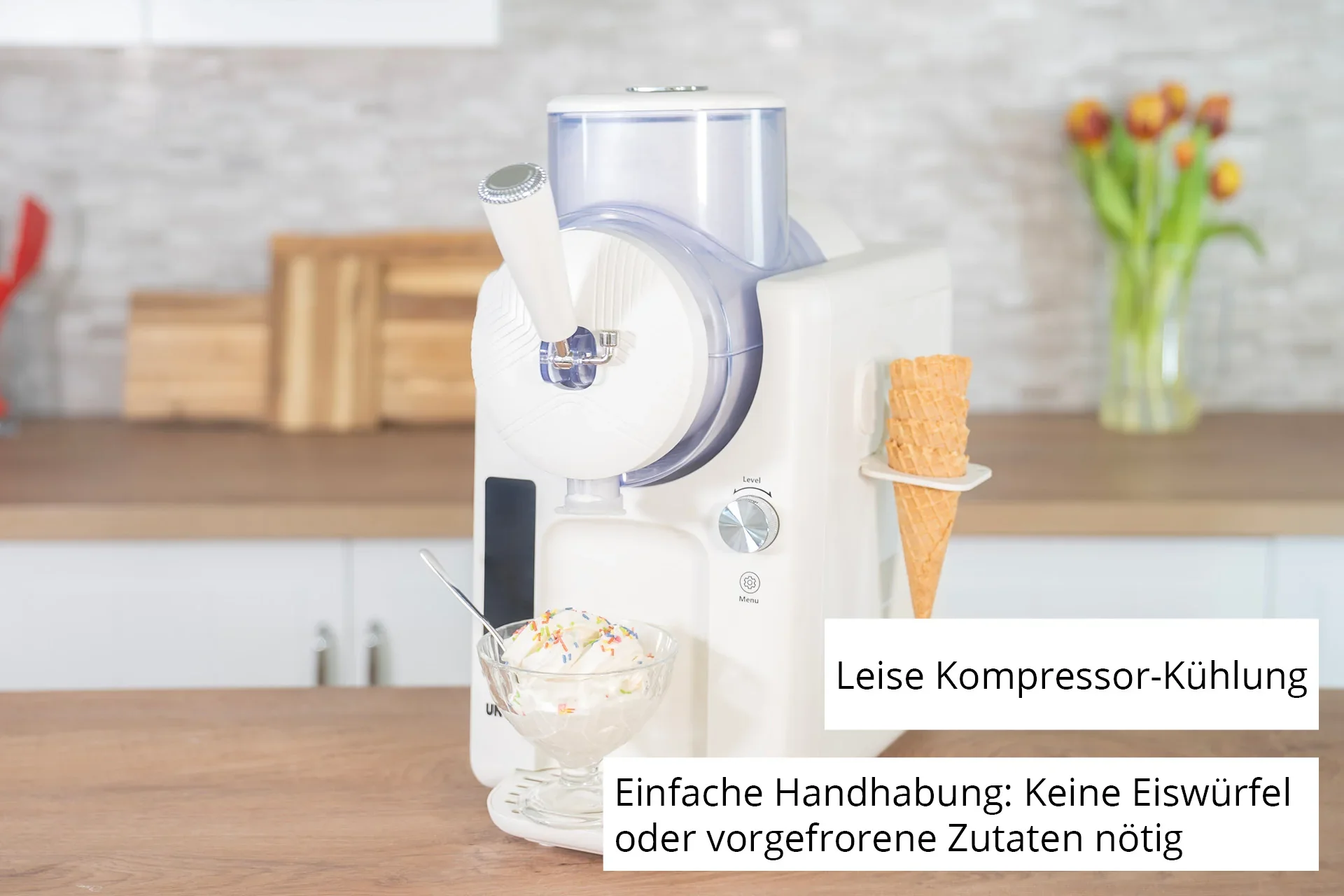 Slush- & Softeismaschine Sofie, 2in1 - 2
