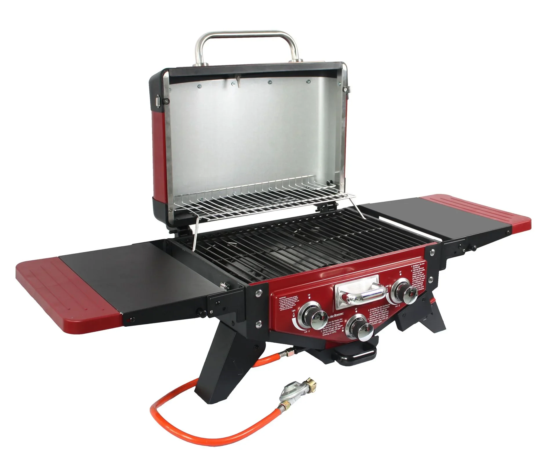 Tischgasgrill "Medison" rot - 0