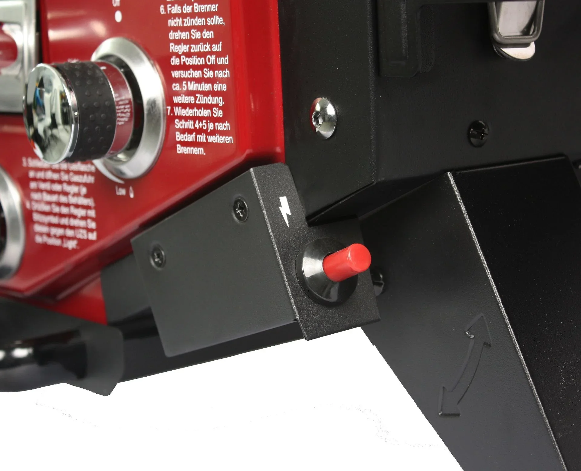 Tischgasgrill "Medison" rot - 3