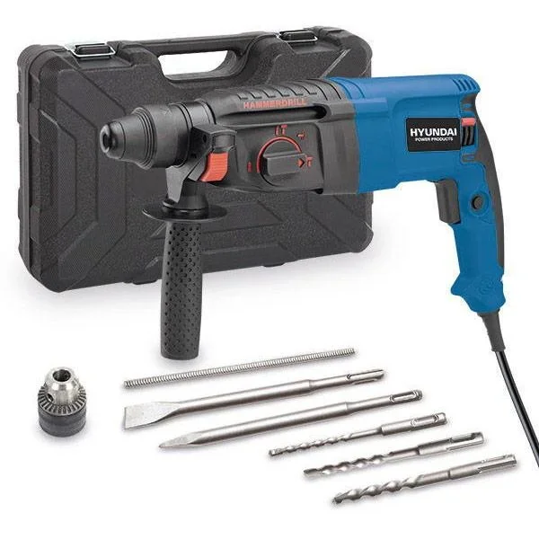 Bohrhammer Pneumatisch - 800W MIT Zubehör - 0