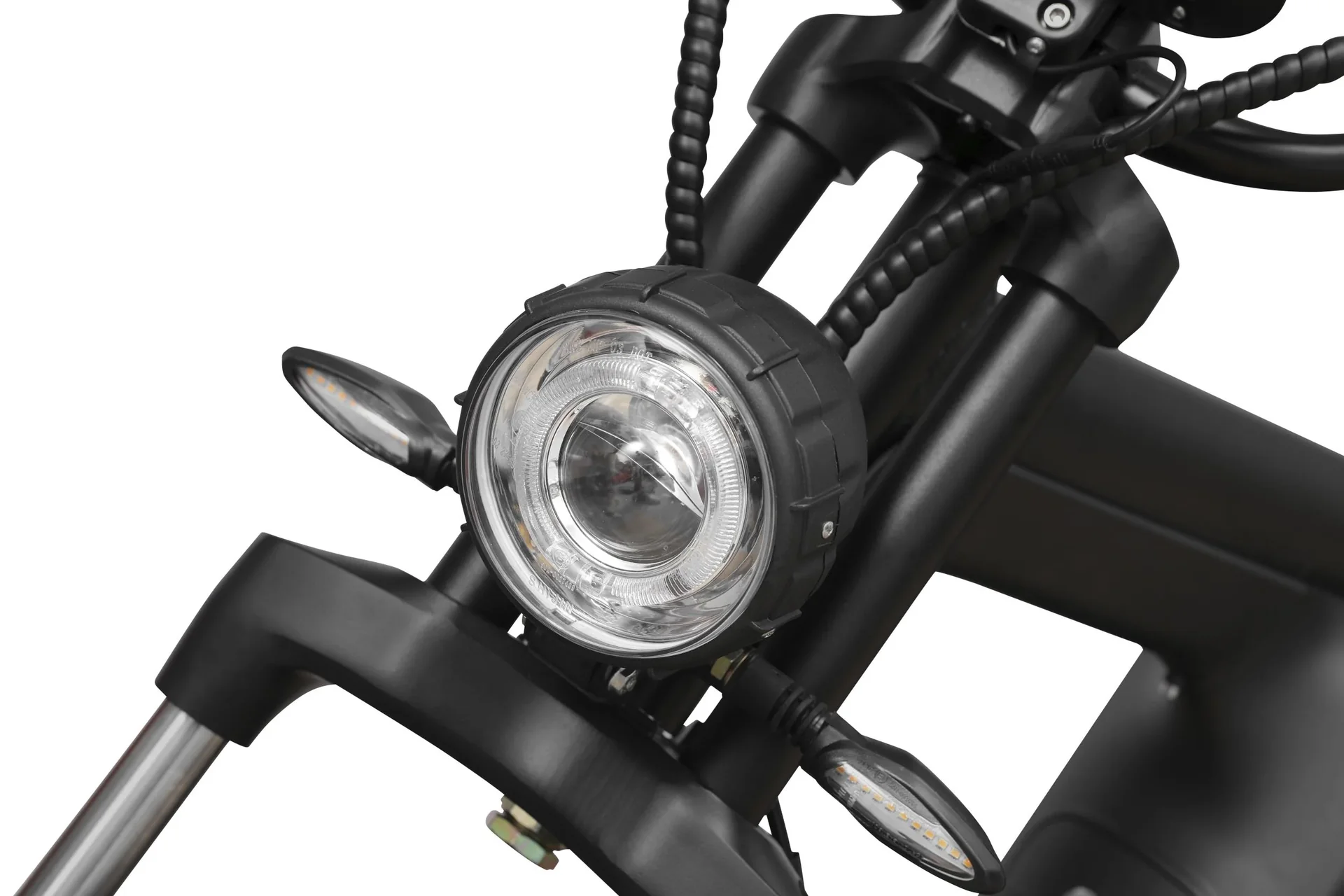 Elektro-Roller La Spezia, 45 km/h, 2000 Watt, 60V/20 Ah Lithium-Ionen Akku, Schwarz - 10