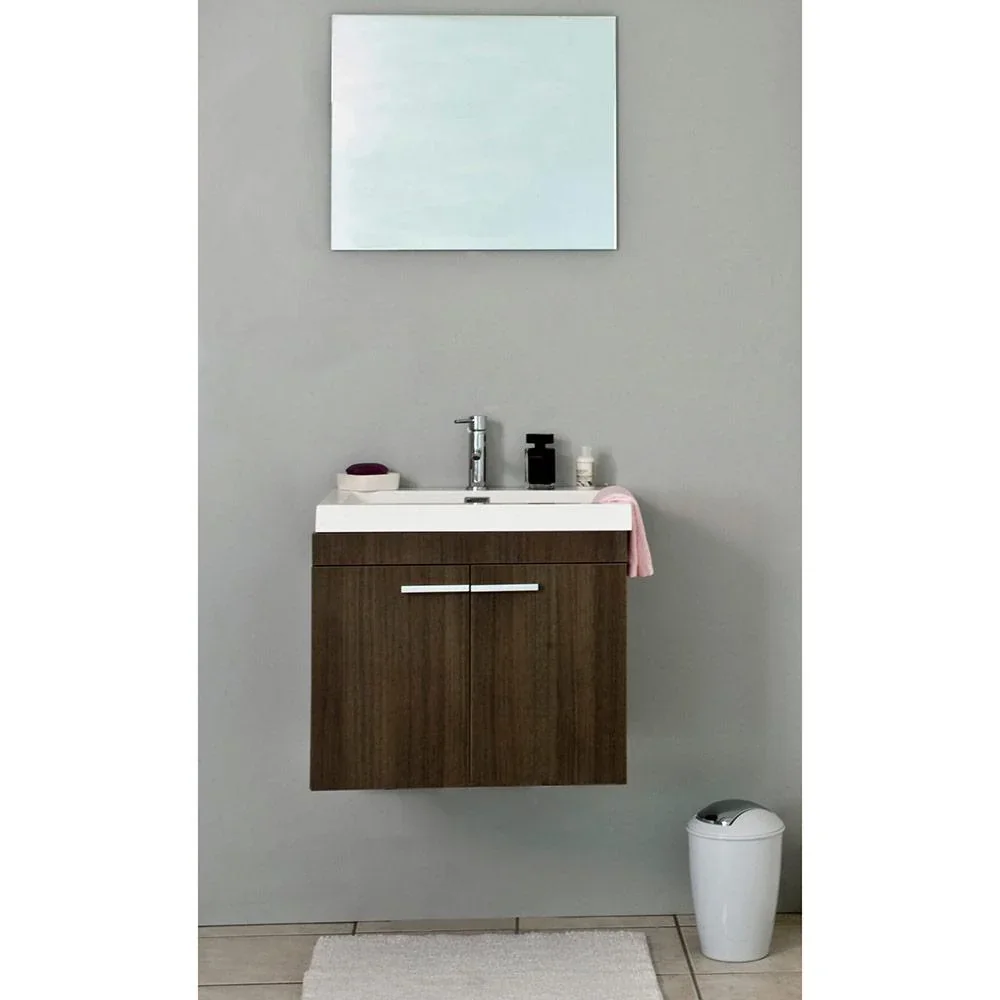 Badezimmermöbel Flow - Knock-Down - 60cm - Gris Eiche - 2