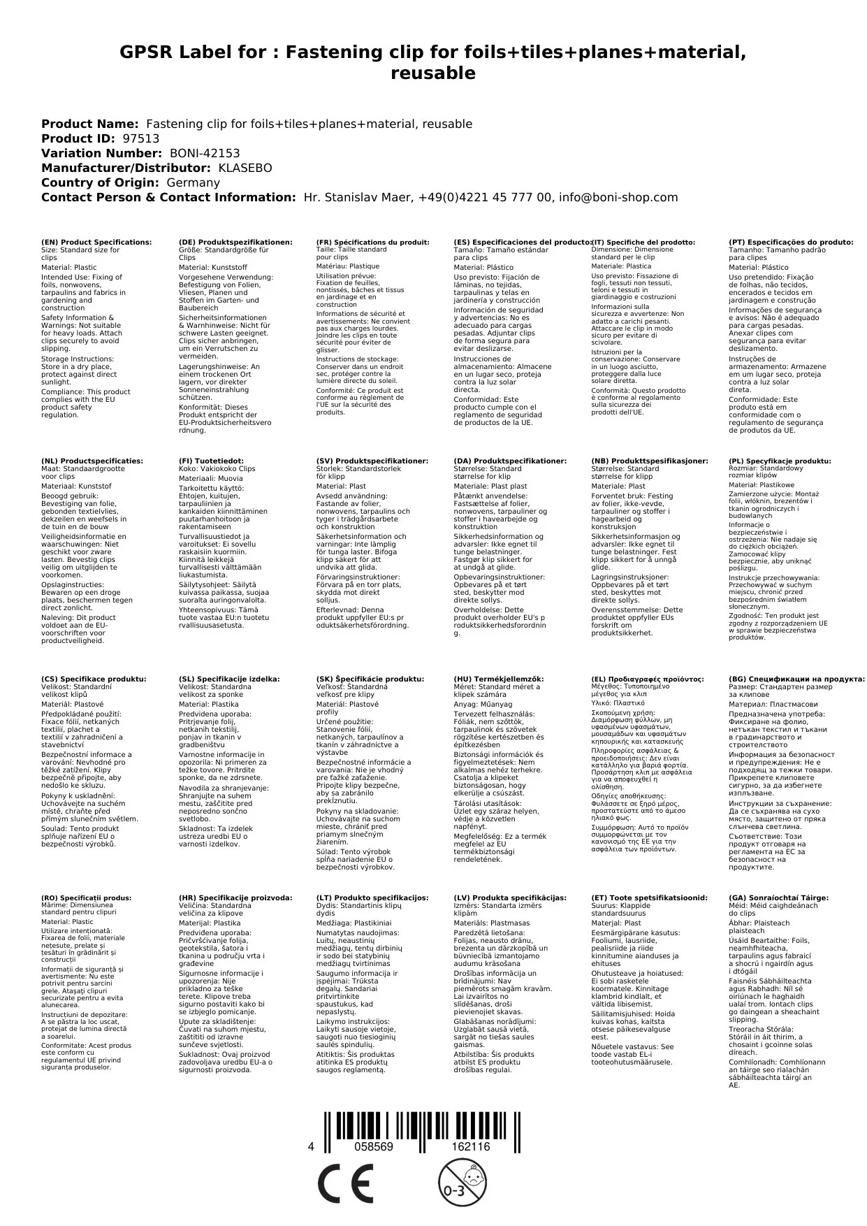 Befestigungs-Clip für Folien+Vliese+Planen+Stoffe, wiederverwendbar-12