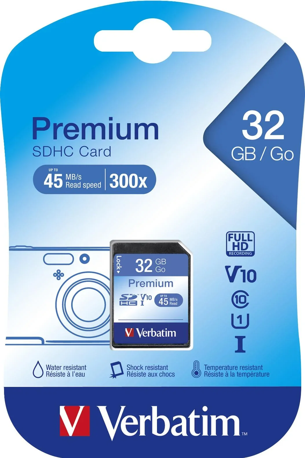 32 GB SDHC Premium Speicherkarte - 1
