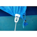 weisser Befestigungs-Clip für Folien+Vliese+Planen+Stoffe, wiederverwendbar-9