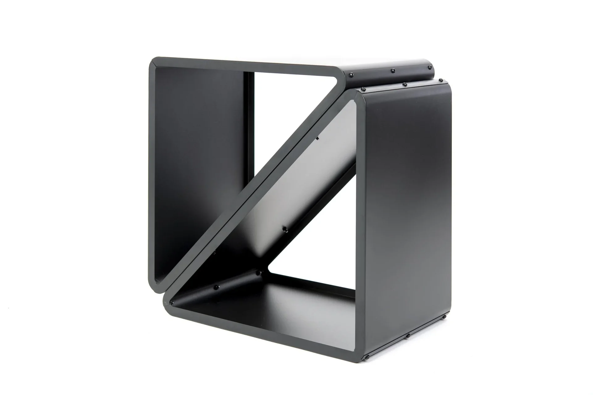 Kaminholzregal Kaminholzregal 57x35,5x56 cm Schwarz - 0