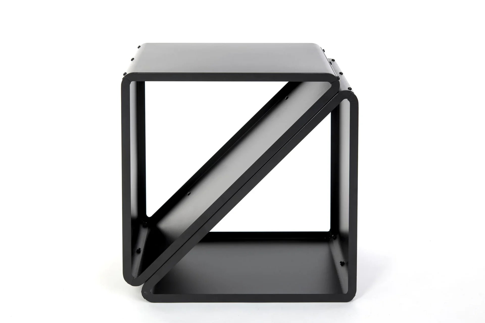 Kaminholzregal Kaminholzregal 57x35,5x56 cm Schwarz - 1