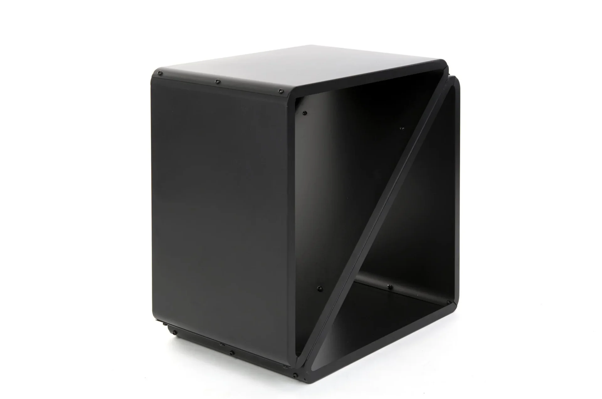 Kaminholzregal Kaminholzregal 57x35,5x56 cm Schwarz - 2