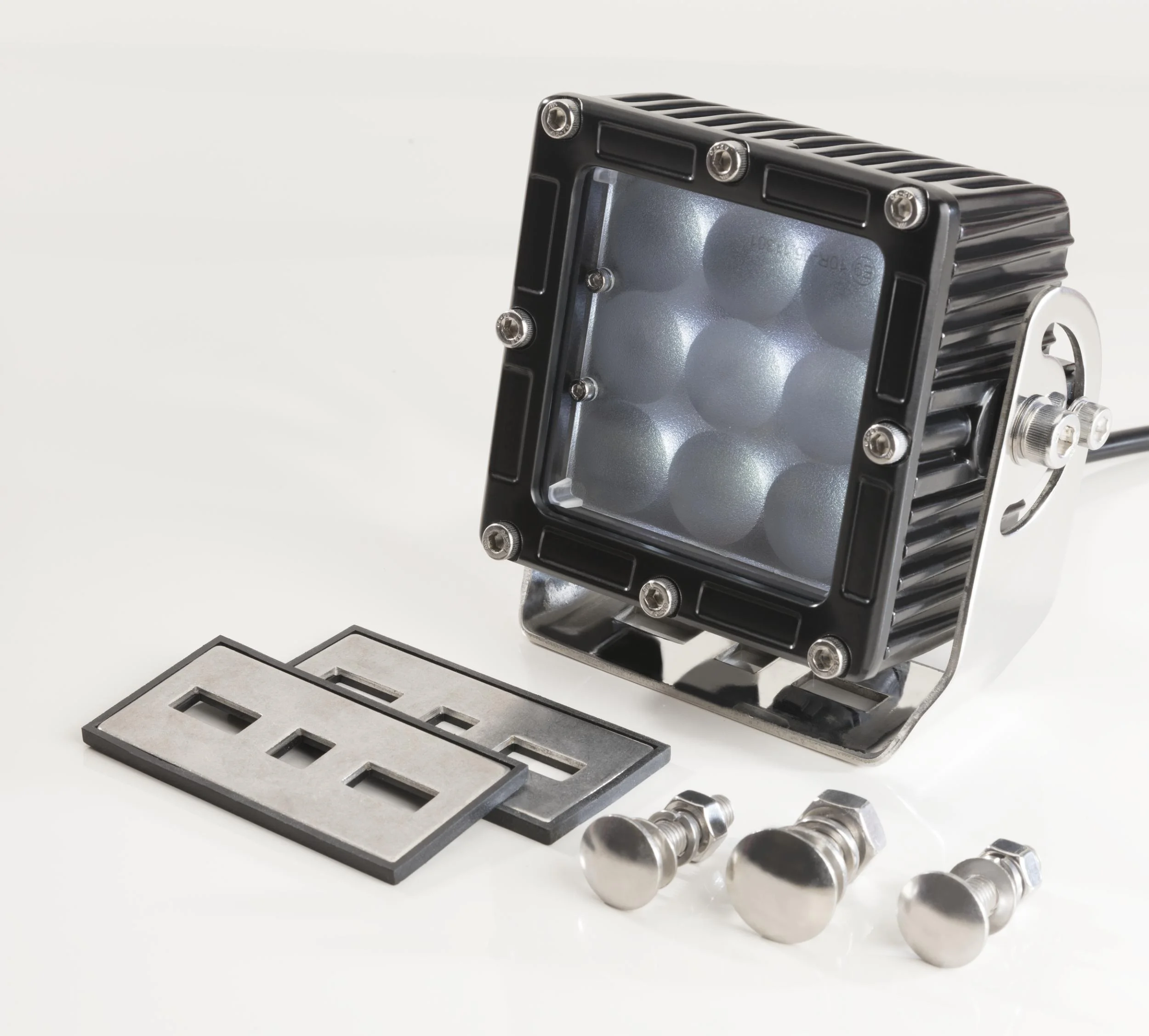 LED-Arbeitsscheinwerfer, quadratisch 9 LEDs 45 Watt - 2