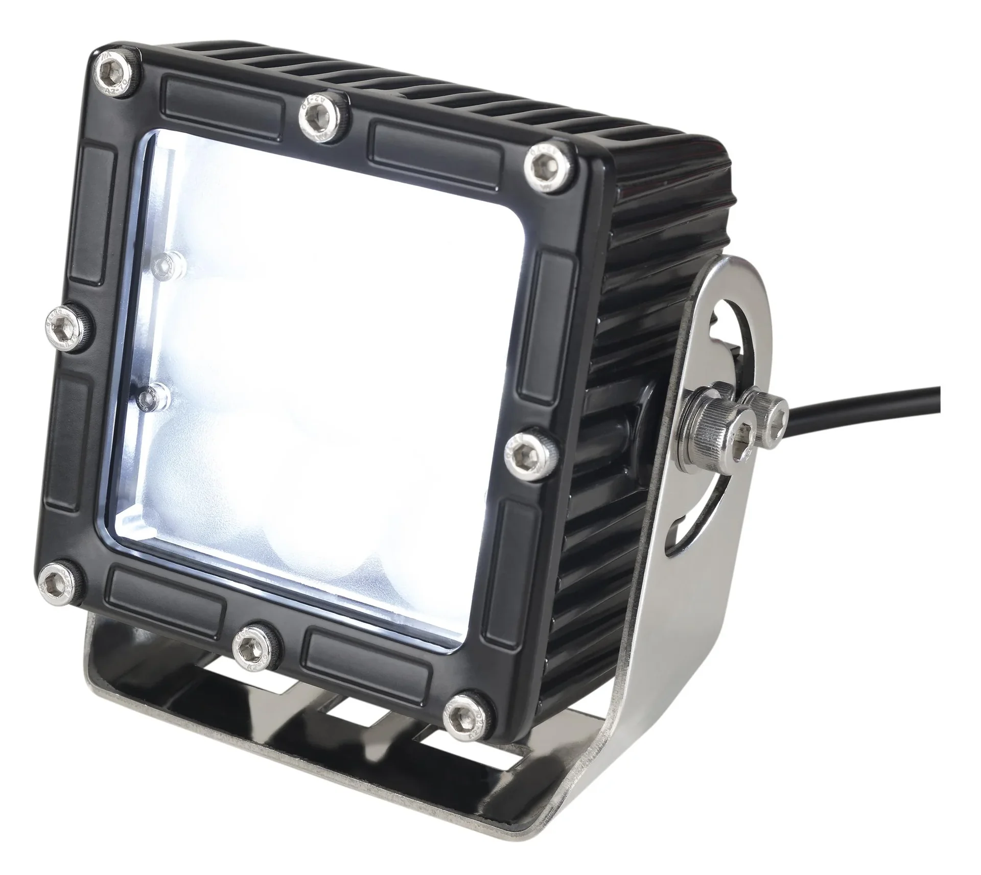 LED-Arbeitsscheinwerfer, quadratisch 9 LEDs 45 Watt - 5