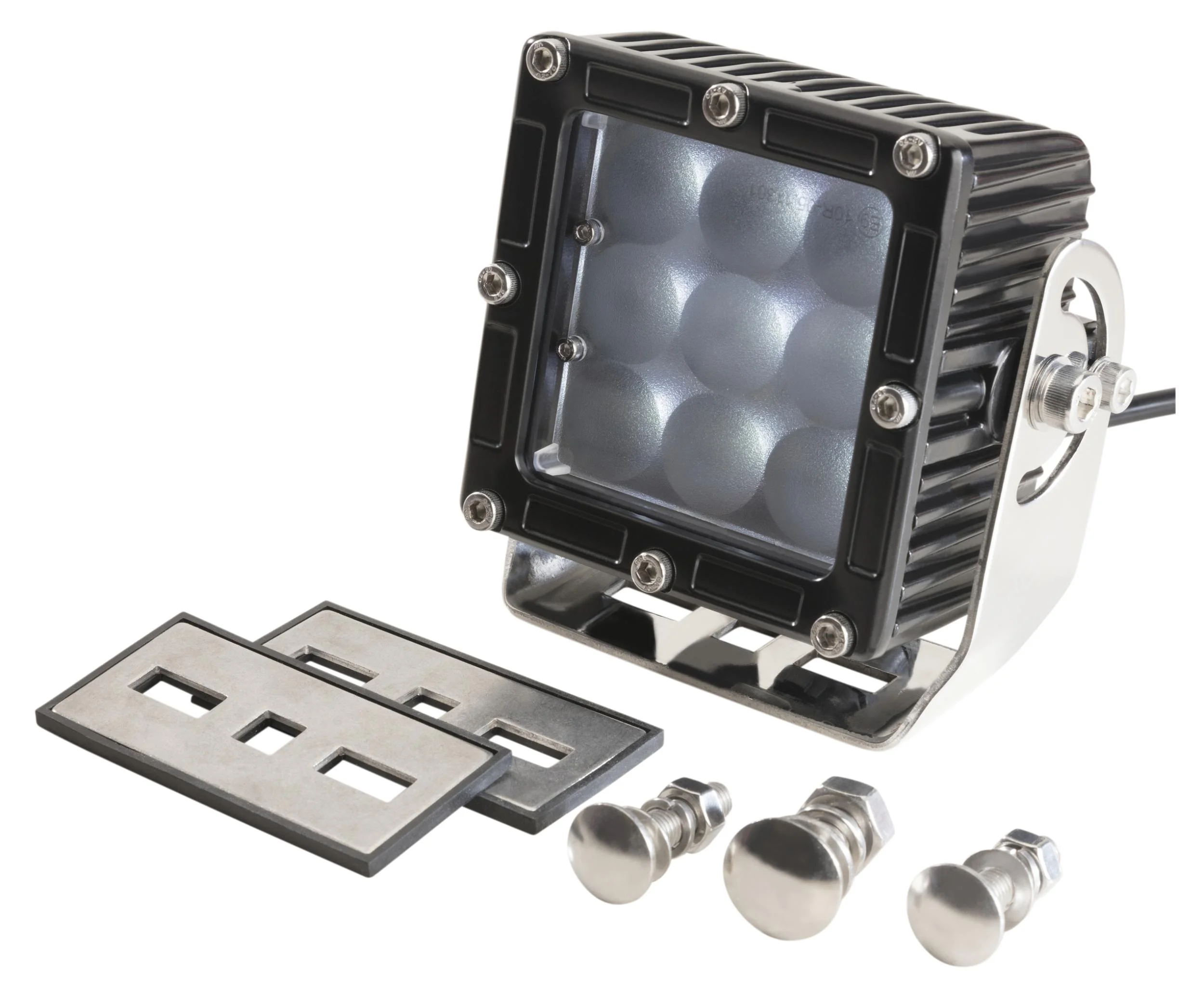 LED-Arbeitsscheinwerfer, quadratisch 9 LEDs 45 Watt - 8