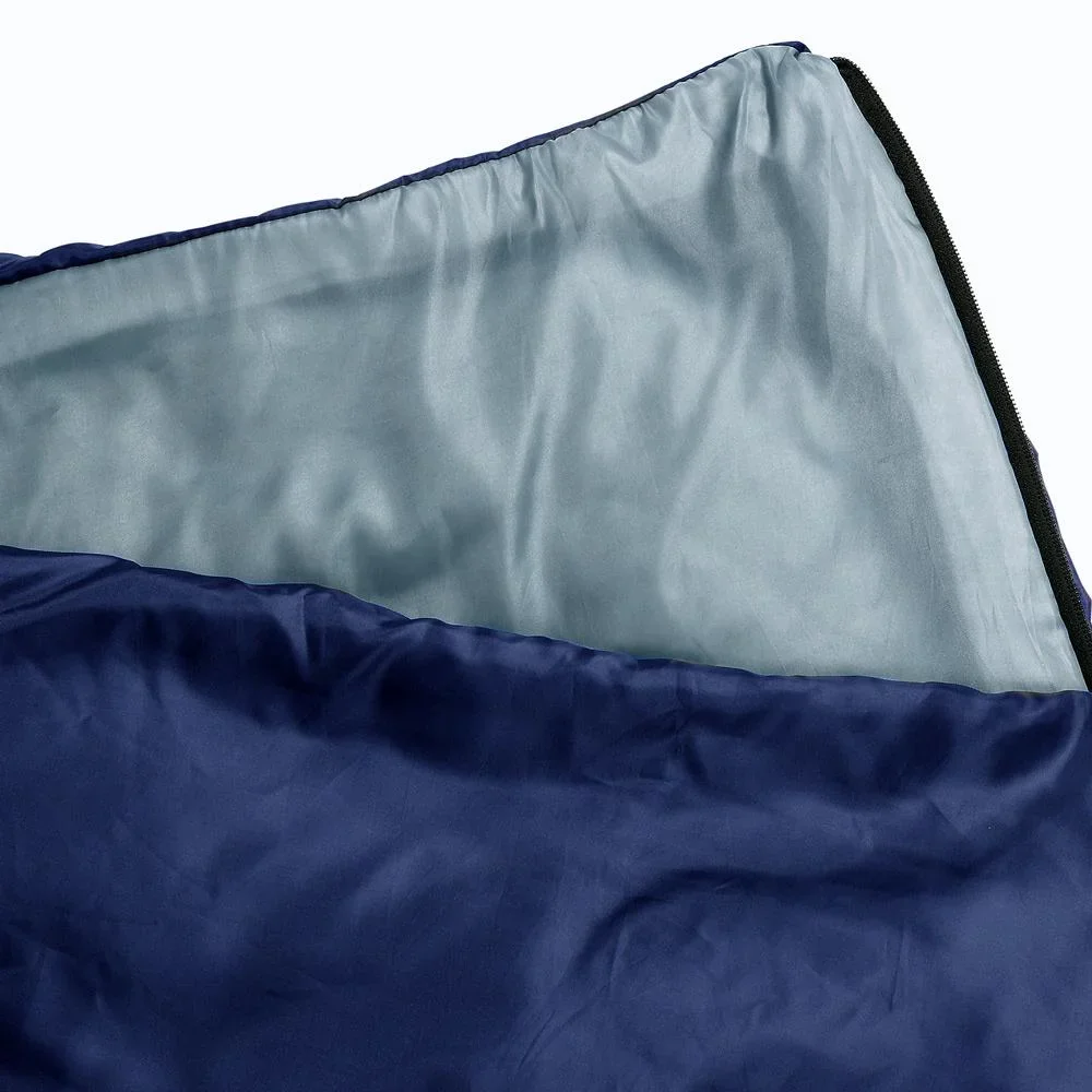 Freshman Schlafsack dunkelblau - 190x75cm bis -6°C - 2