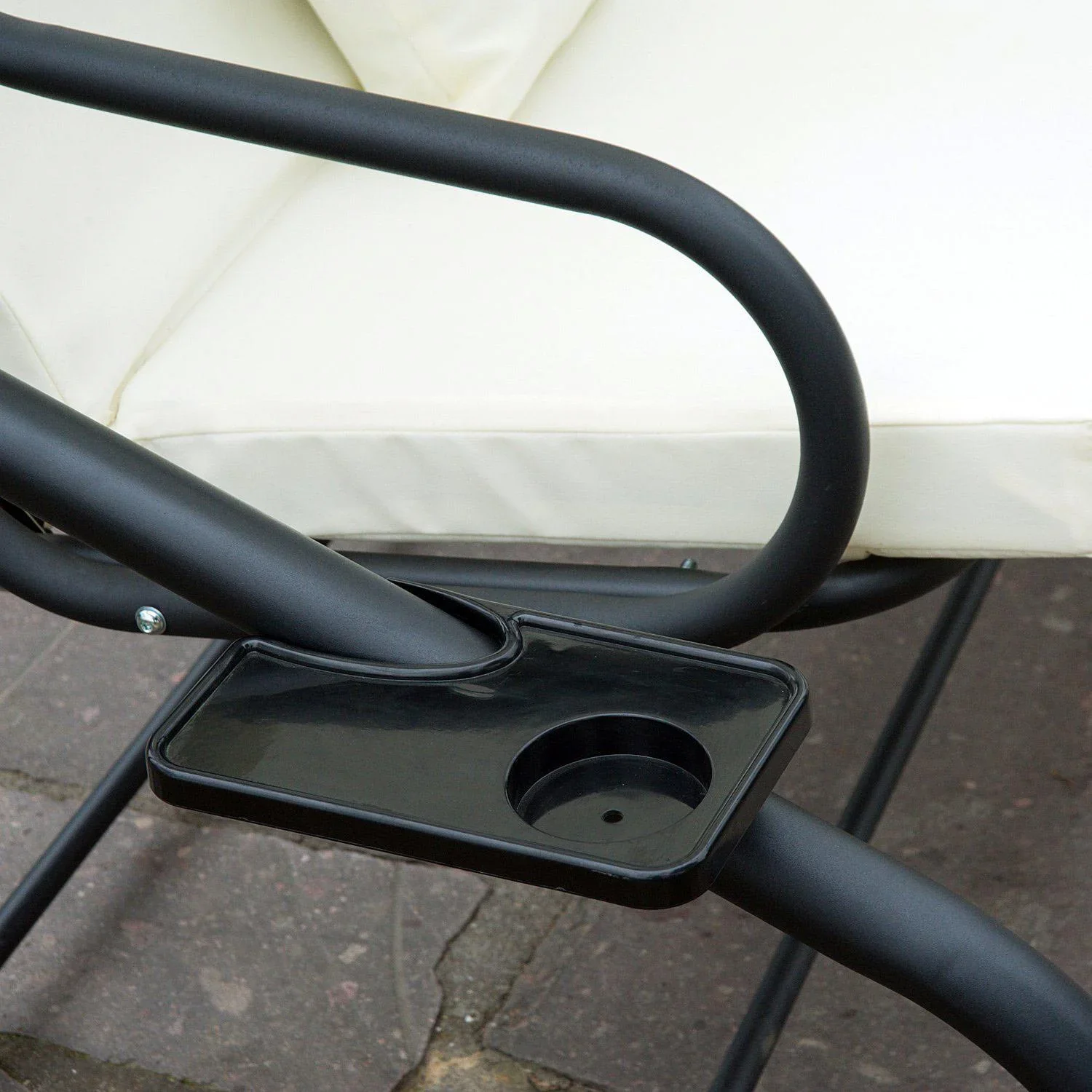 Gartenschaukel mit Dach - 4