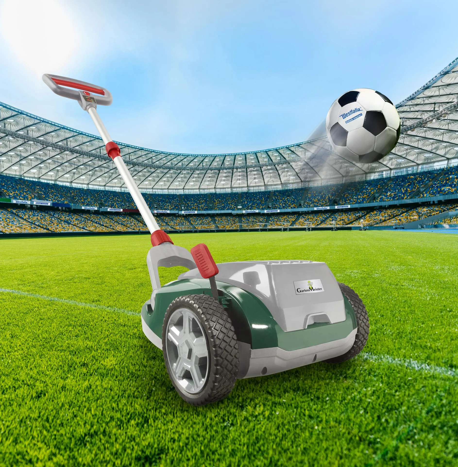 Akku-Einhandmäher X-Cut "GM-HM 20" - 3