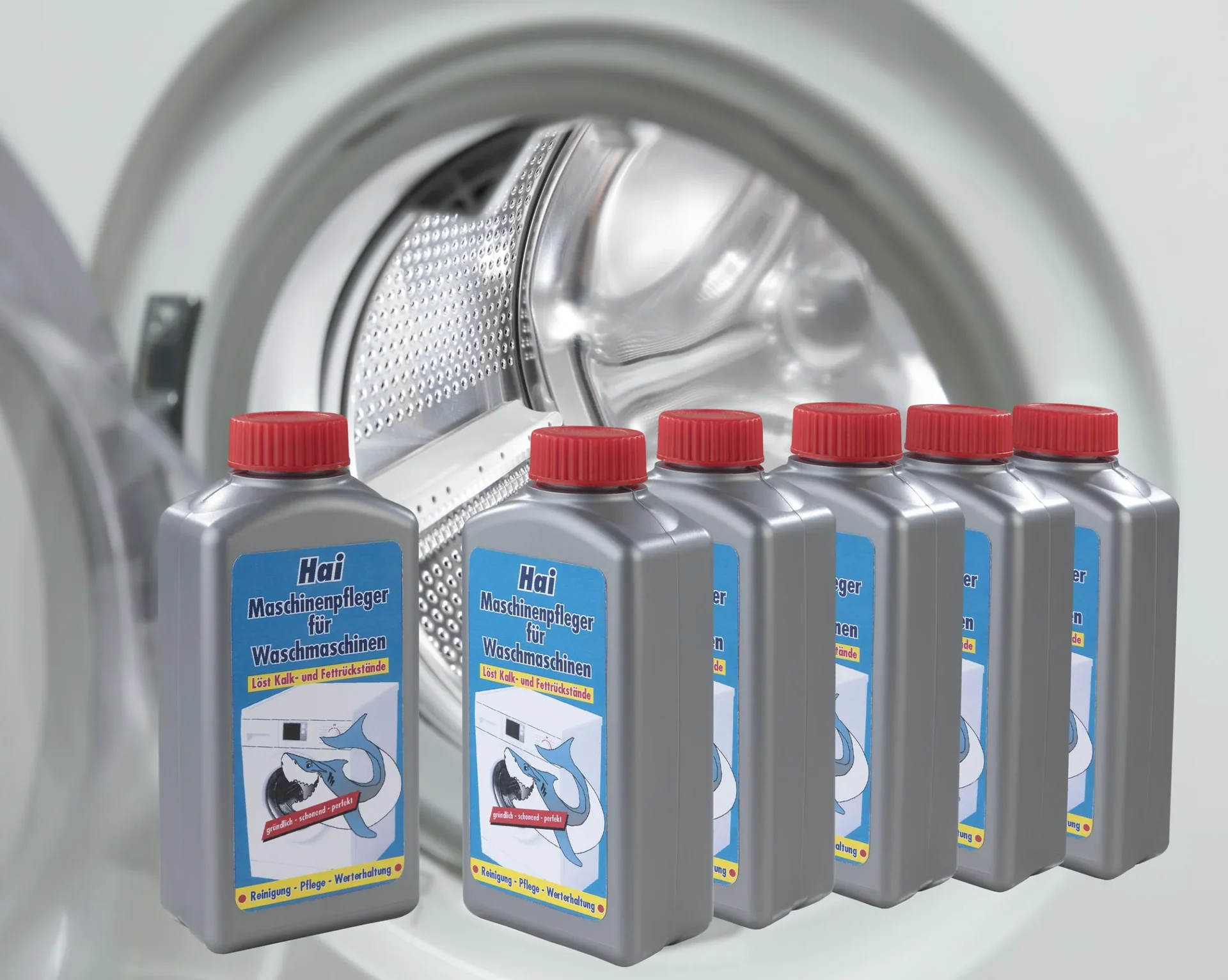 Waschmaschinen-Reiniger, 6er Set, 1500 ml - 0