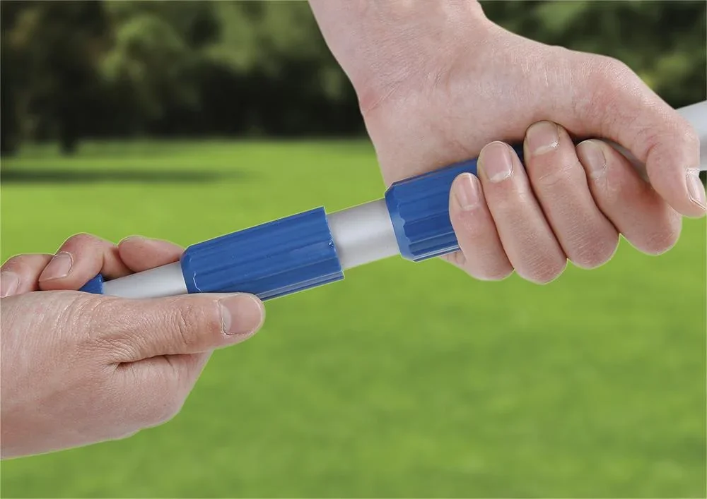 Aufstellpoool Framepool-Set, 488 x 122 cm, Rattan-Optik, inklusive Filterpumpe - 0