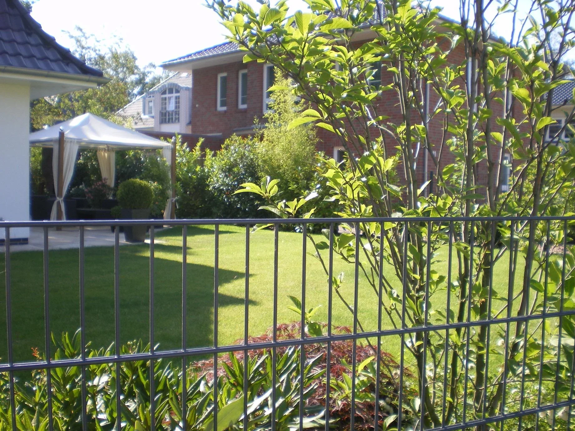 Doppelstabmattenset anthrazit 10 Stück  a 123cm x 200cm - 0