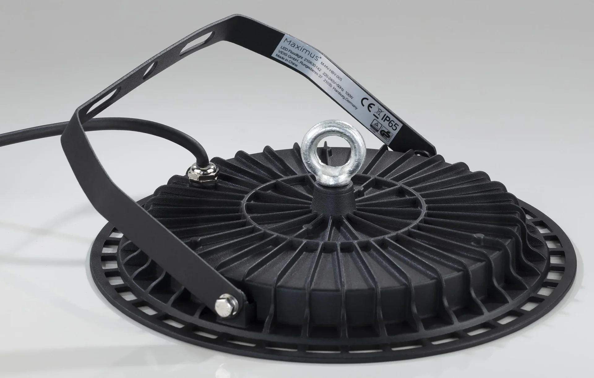 LED-Hallenstrahler, 100 Watt, 11000 Lumen, Lichtfarbe wählbar, fernbedienbar - 0