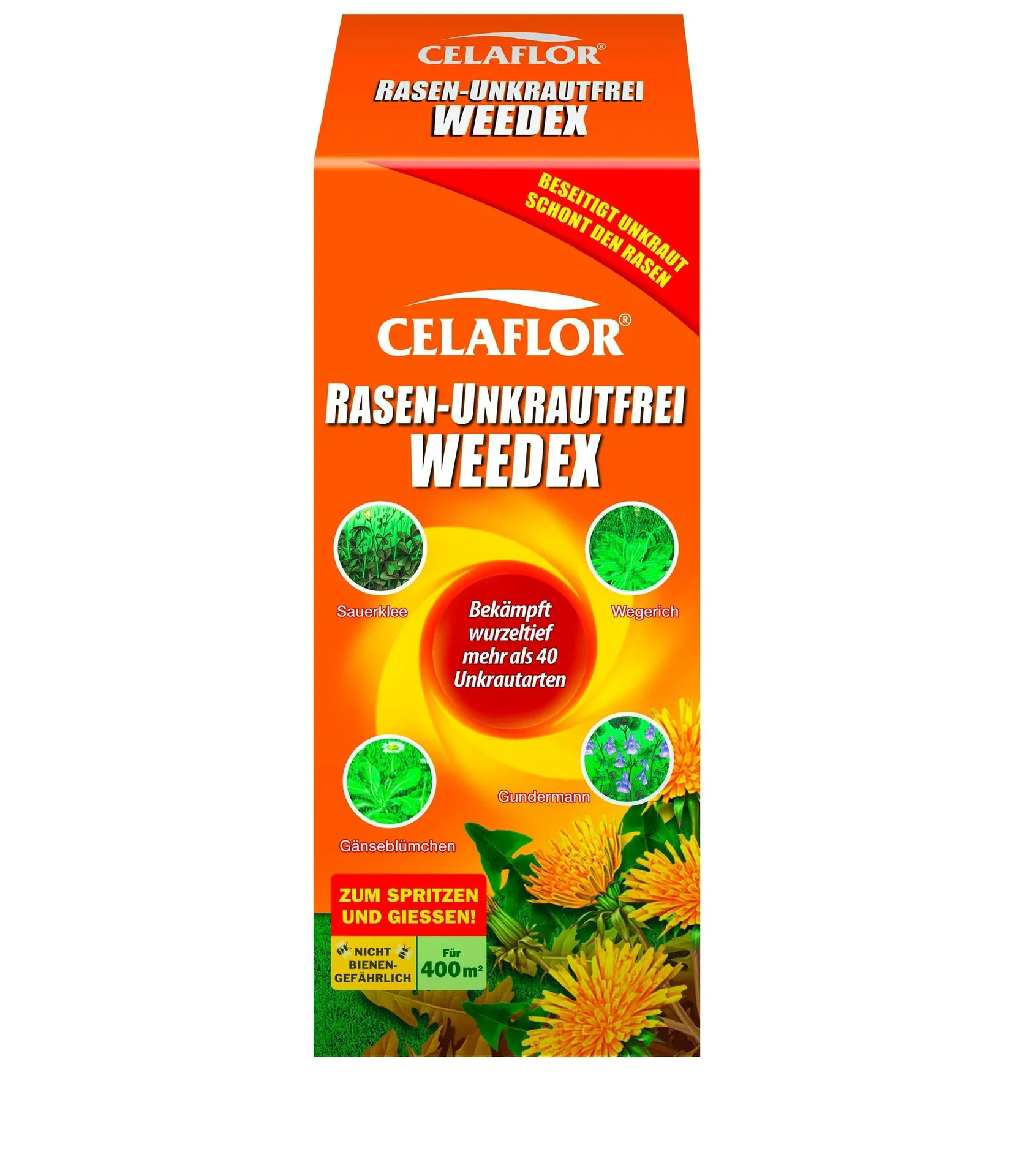 Rasen-Unkrautfrei "WEEDEX" - 400 ml - 0