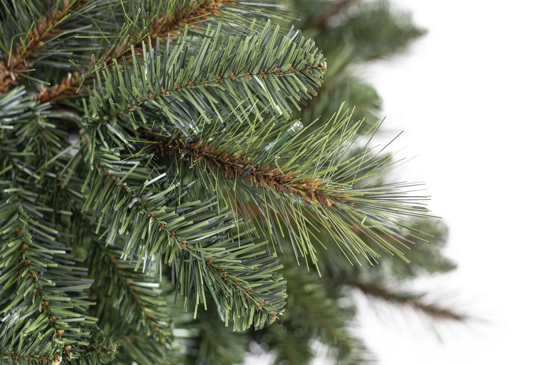 Künstlicher Weihnachtsbaum Fichte inklusive Lichterkette 180 cm Grün - 6