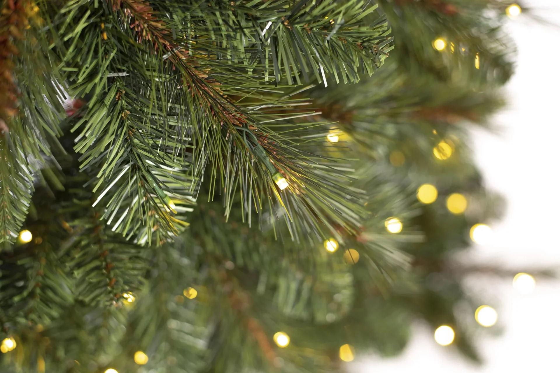 Künstlicher Weihnachtsbaum Fichte inklusive Lichterkette 180 cm Grün - 10