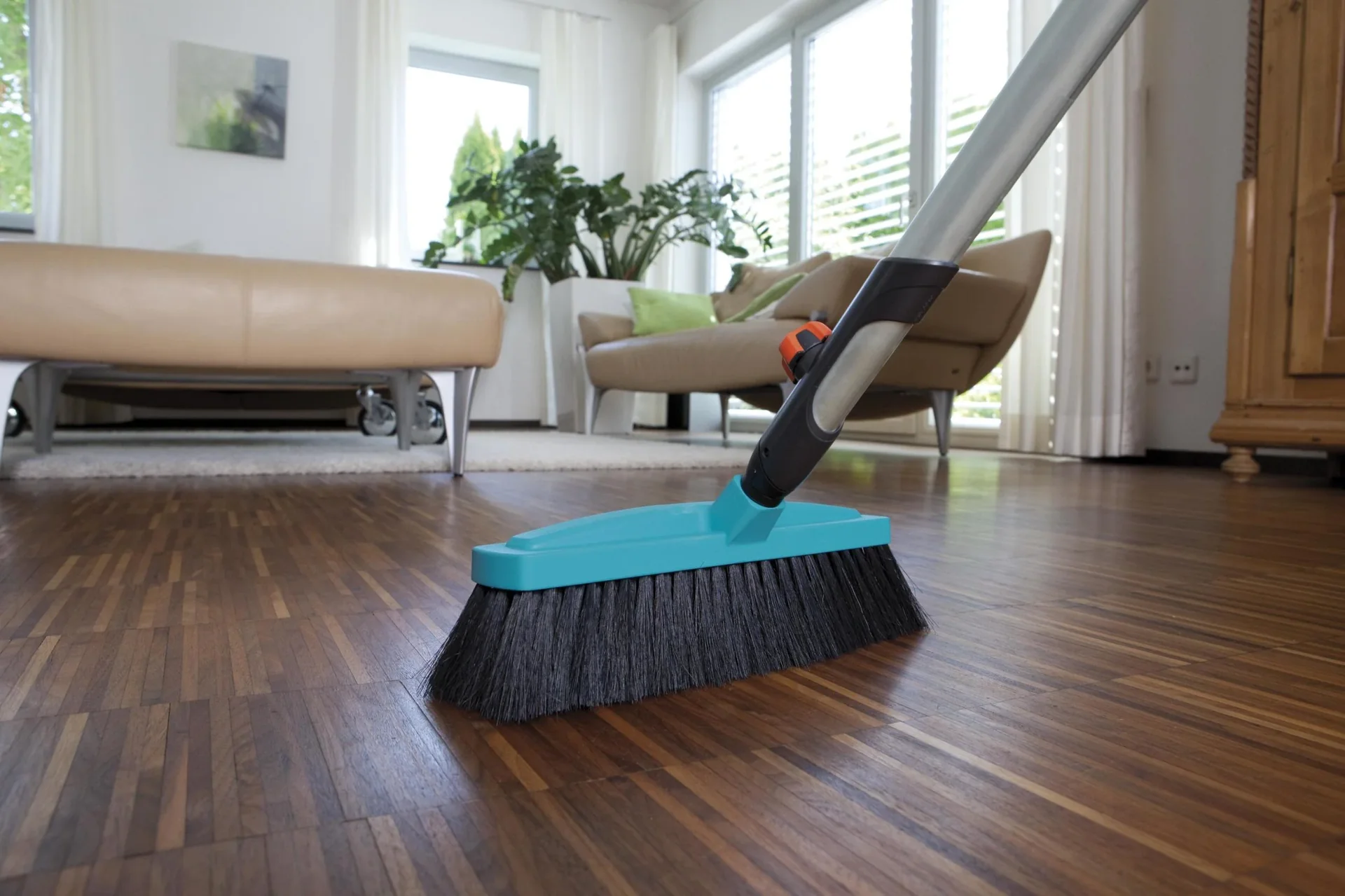 Combisystem-Stubenbesen, Arbeitsbreite 34 cm - 0