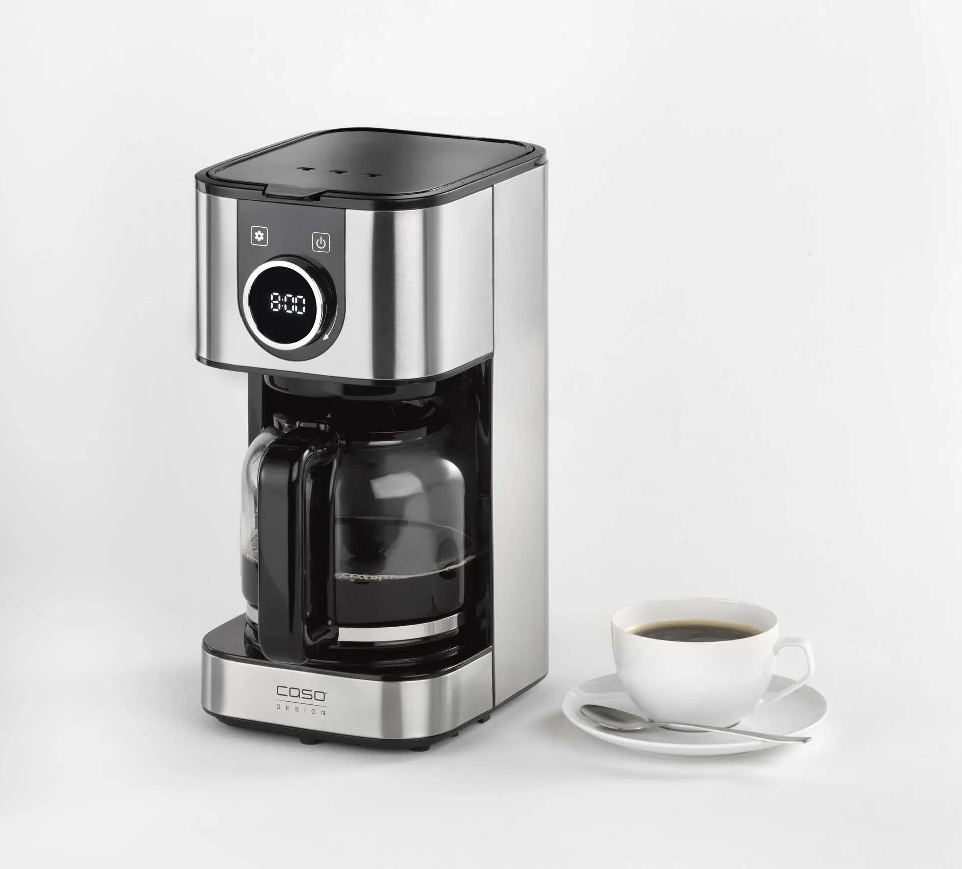 Design Kaffeemaschine Selection C 12 mit Glaskanne - 0