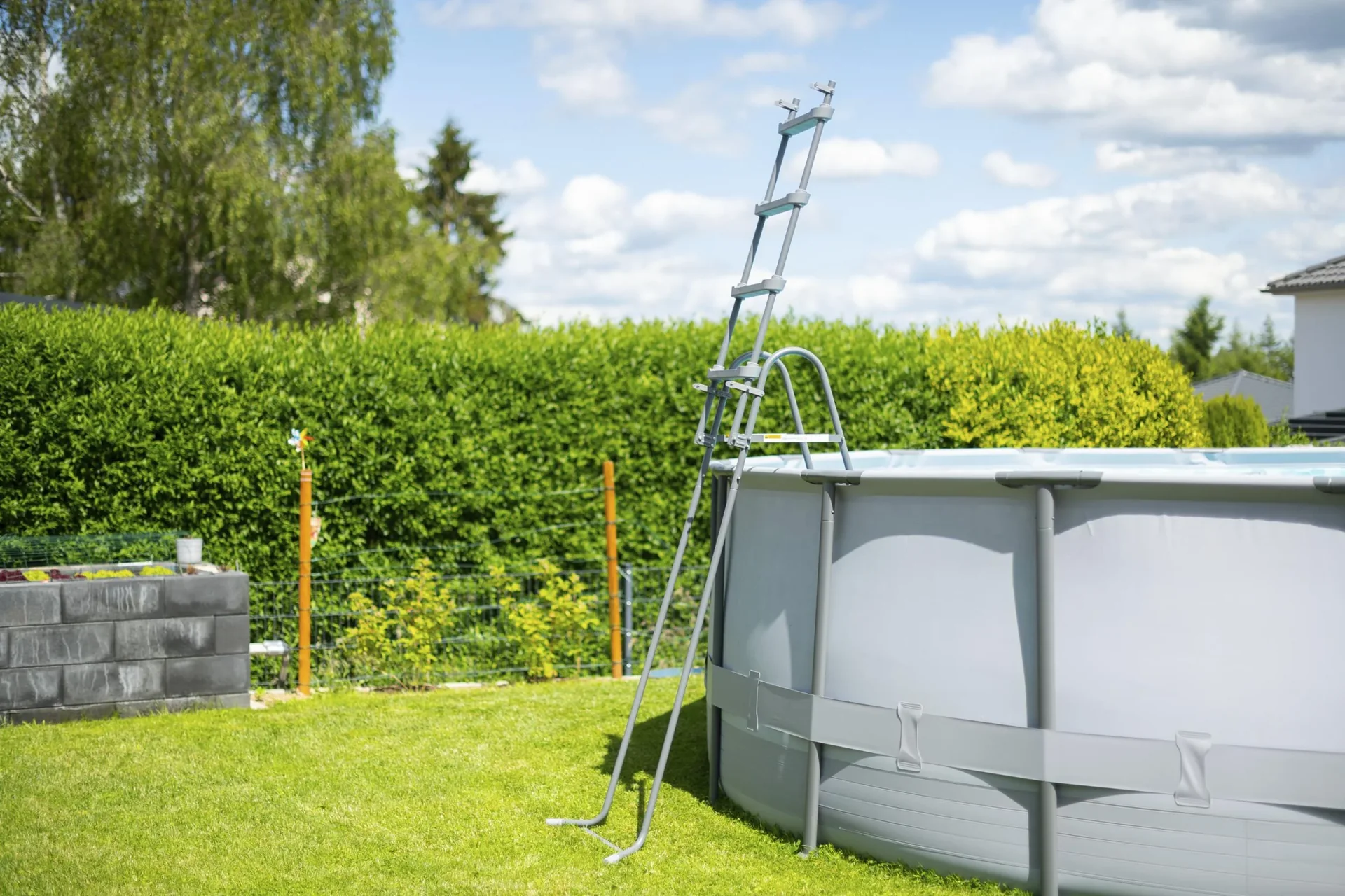 Elite Frame Pool Ø549 x 132 cm anthrazit - 2