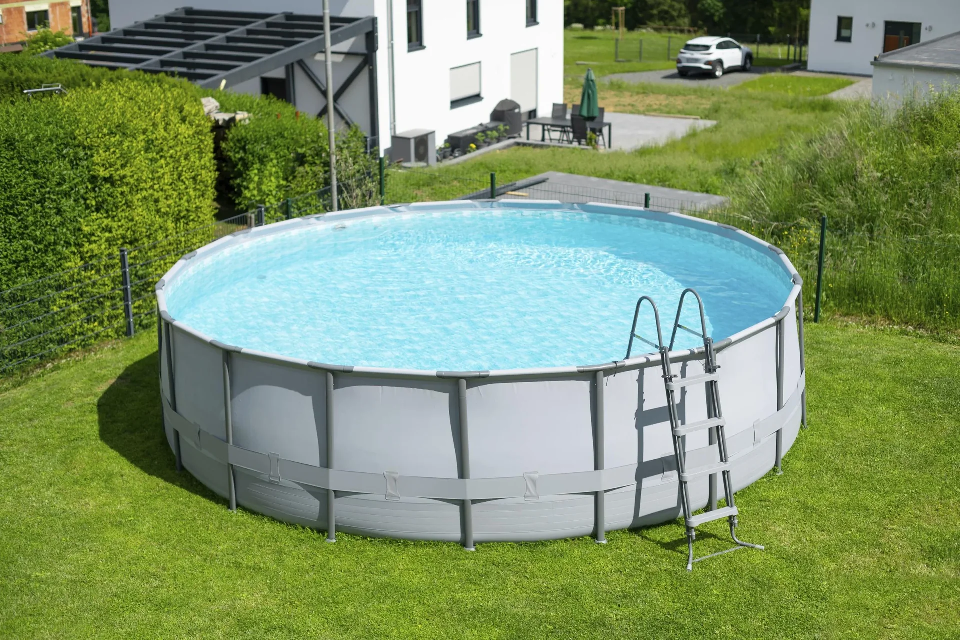 Elite Frame Pool Ø549 x 132 cm anthrazit - 7