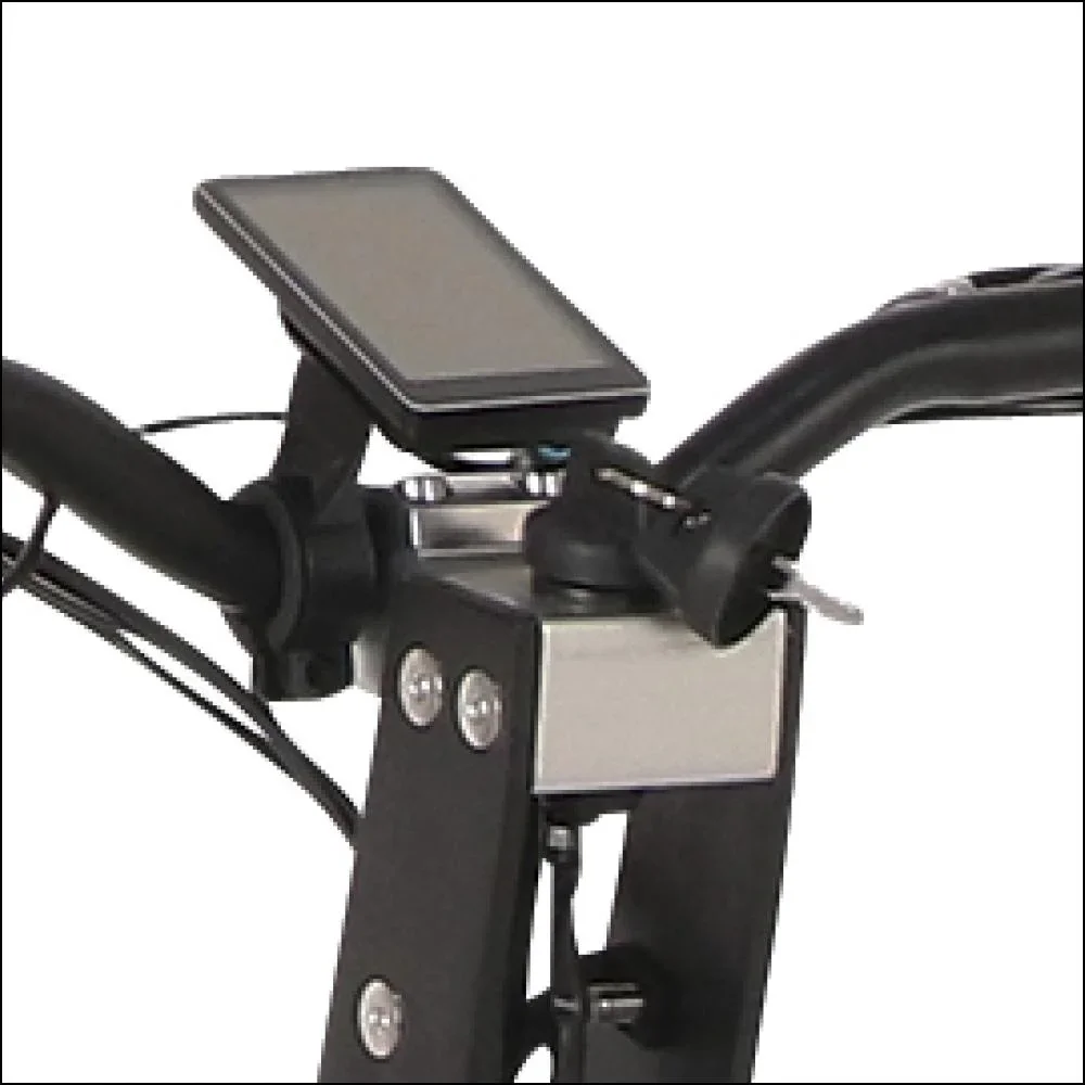 E-Roller "Evoking" Safety 20 km/h inklusive Blinkanlage und Gepäck-Case schwarz - 4