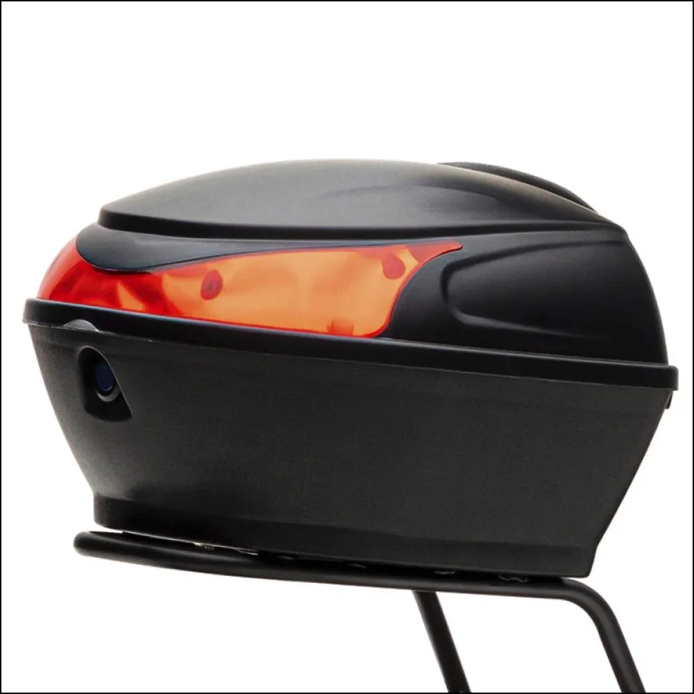 E-Roller "Evoking" Safety 20 km/h inklusive Blinkanlage und Gepäck-Case schwarz - 6