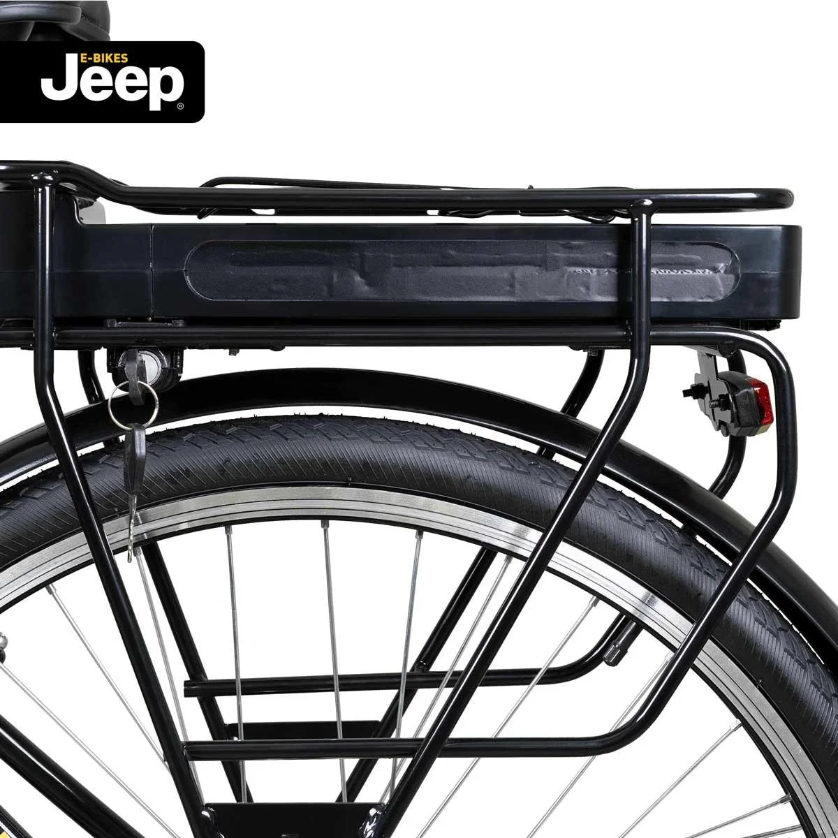 Unisex City E-Bike, 28 Zoll , Rahmengröße 44 cm 6-Gang Kettenschaltung, schwarz, ECR 3000 - 6