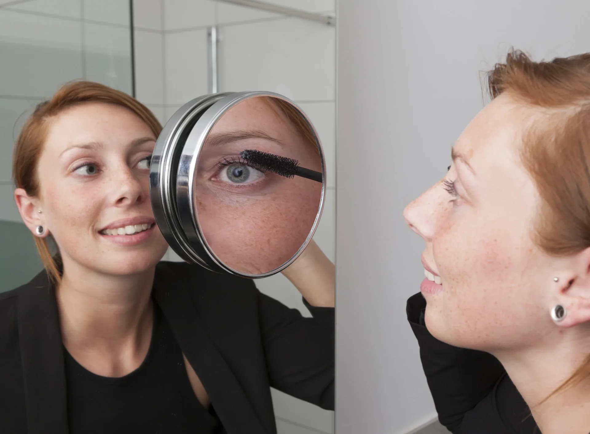 Wandspiegel, 3-fach Vergrößerung - 0