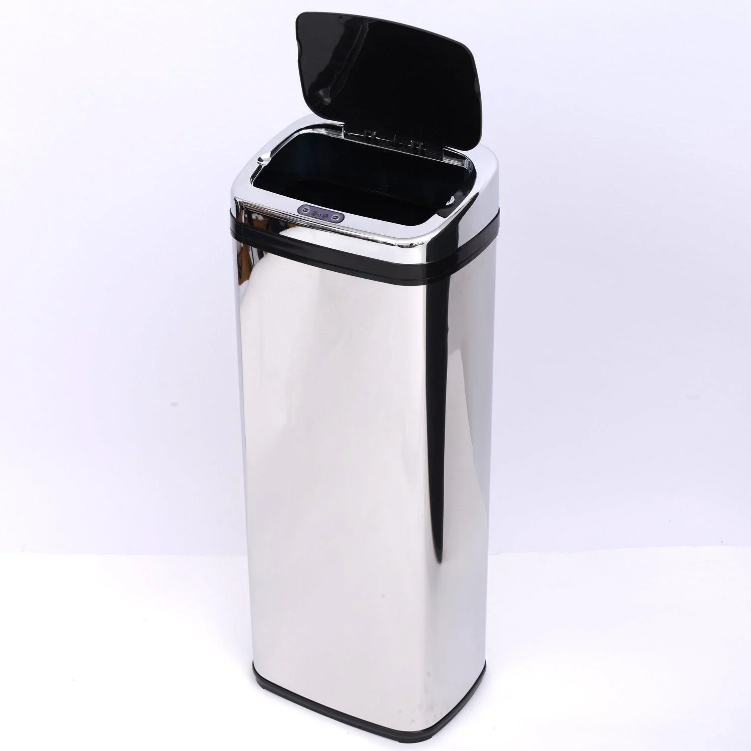 Edelstahl Automatik Sensor 50L Mülleimer (viereckig) - 3